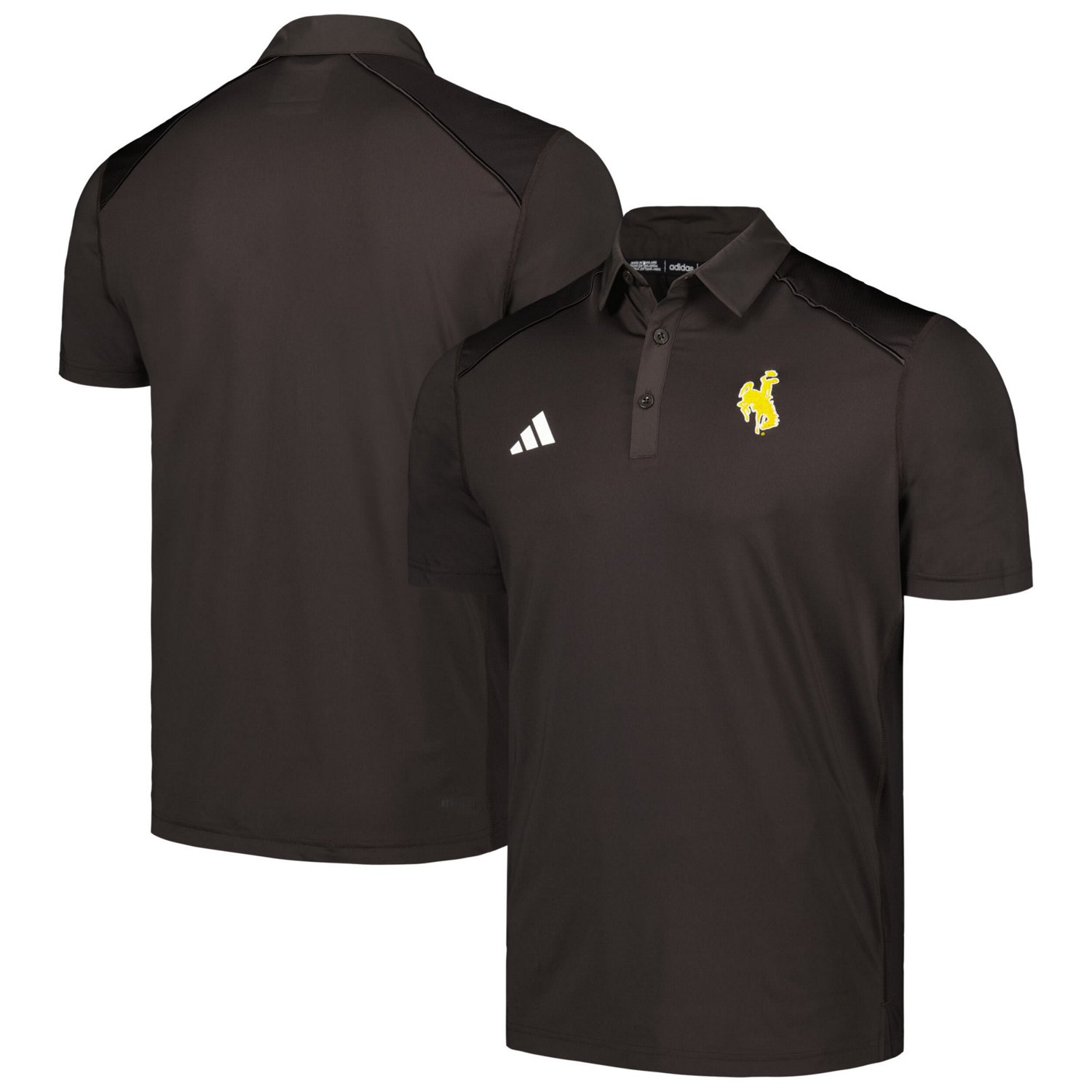 adidas Wyoming Cowboys Classic AEROREADY Polo