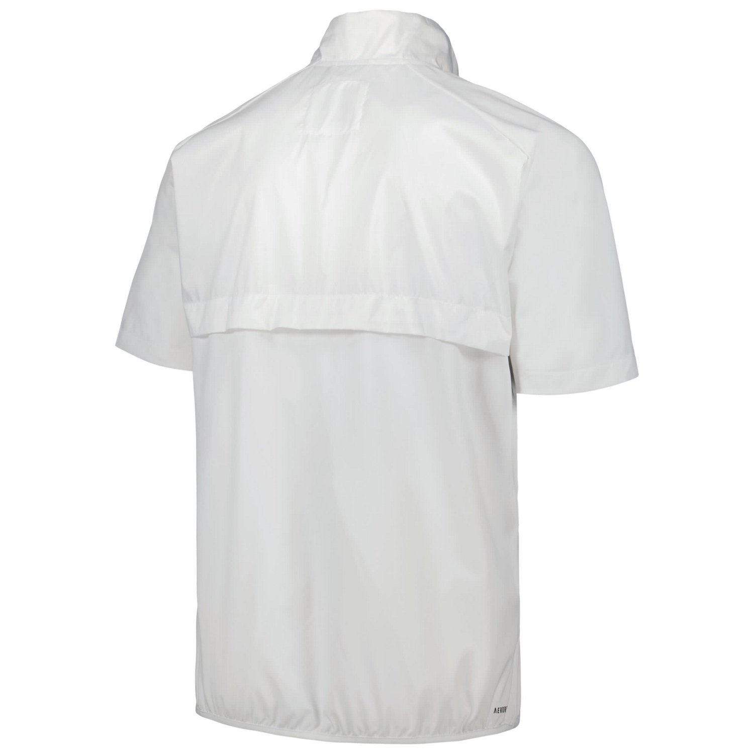 adidas Wyoming Cowboys Sideline AEROREADY Raglan Short Sleeve Quarter-Zip Jacket                                                 - view number 2
