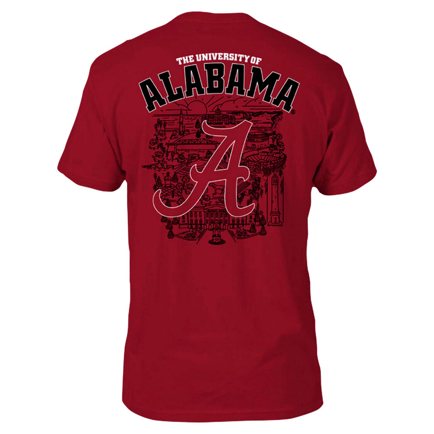 Alabama Tide City Line T-Shirt - view number 3