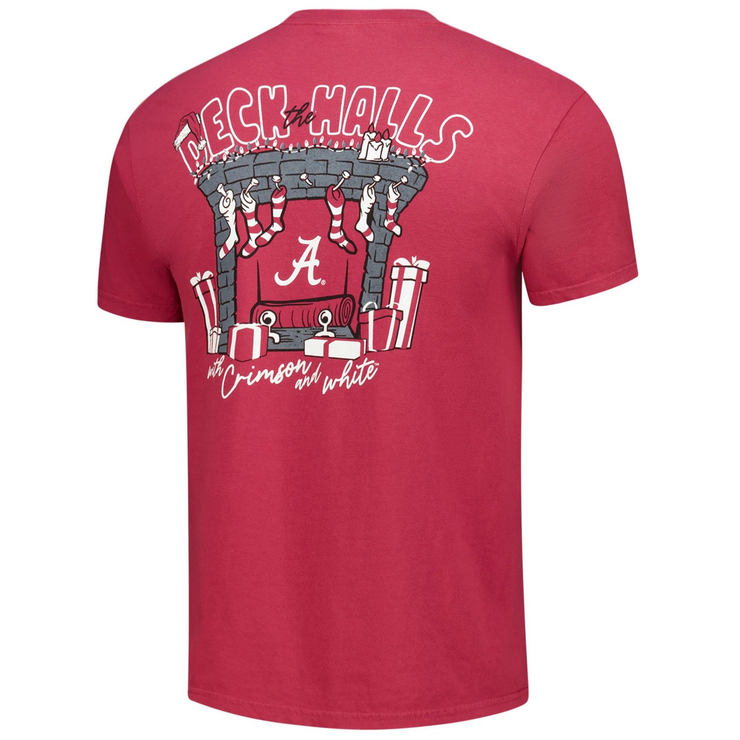 Alabama Tide Deck the Halls Comfort Colors T-Shirt - view number 3