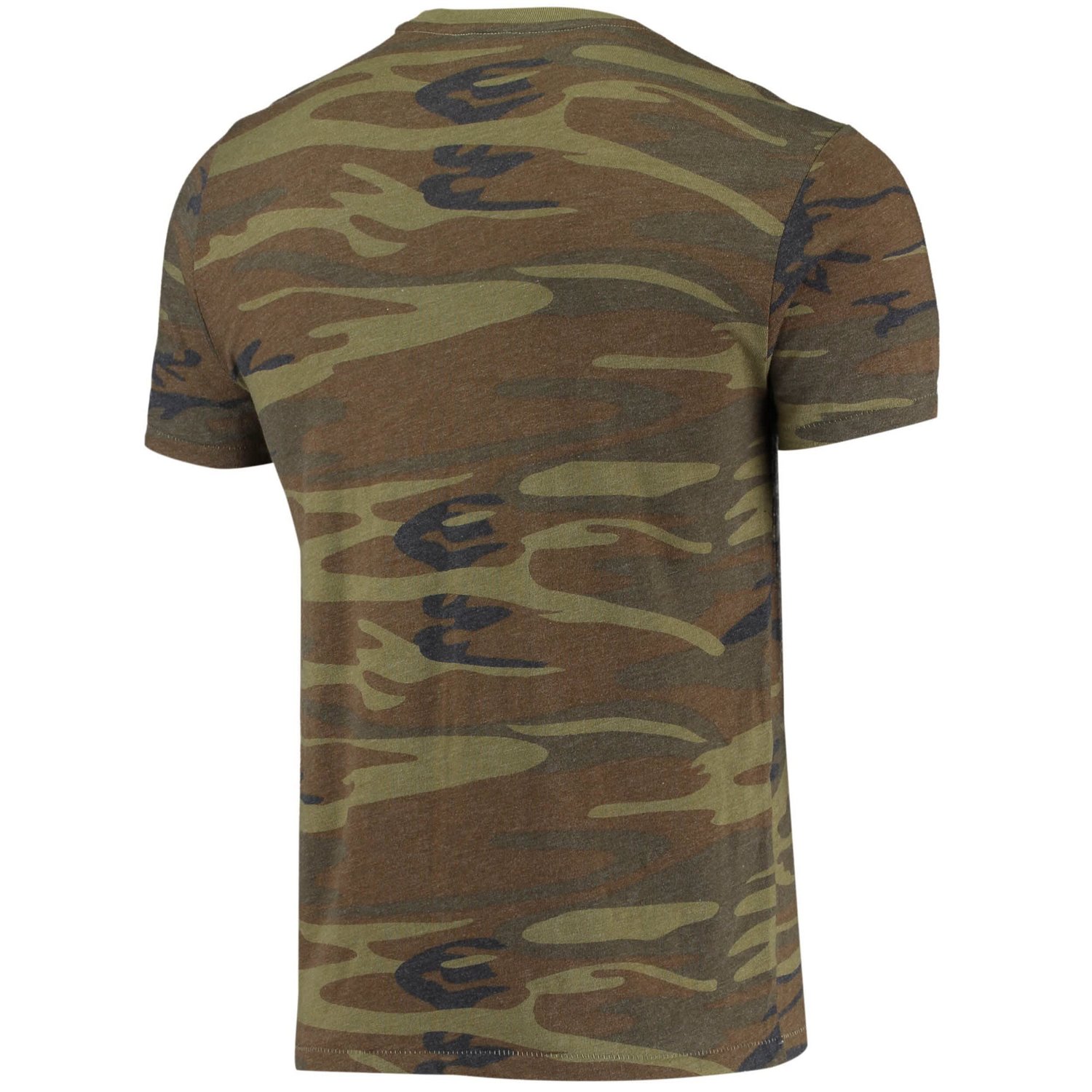 Alternative Apparel Illinois Fighting Illini Arch Logo Tri-Blend T-Shirt - view number 3
