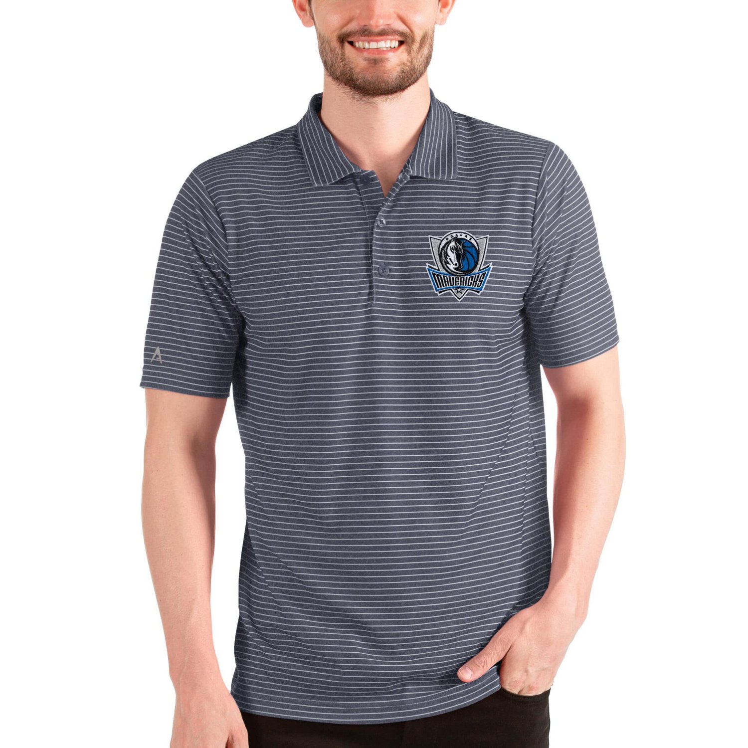 Antigua Dallas Mavericks Esteem Polo Free Shipping at Academy