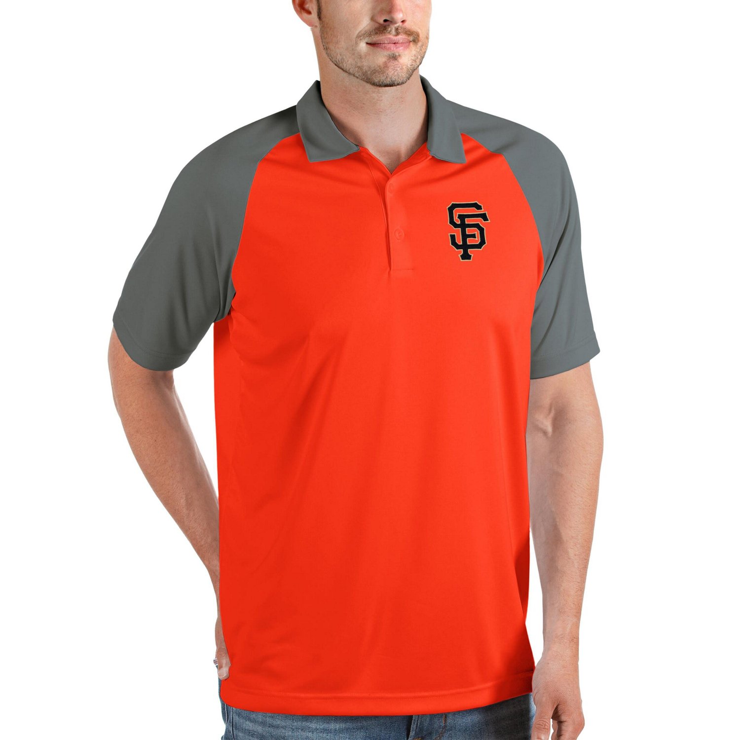Antigua /Gray San Francisco Giants Nova Polo