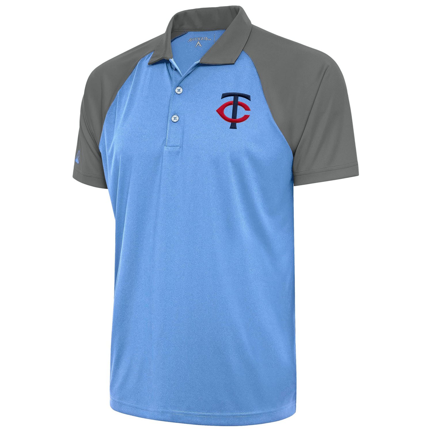 Antigua /Steel Minnesota Twins Nova Polo