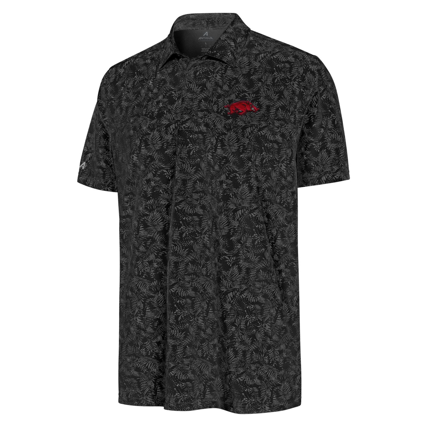 Antigua Arkansas Razorbacks Lush Polo - view number 2