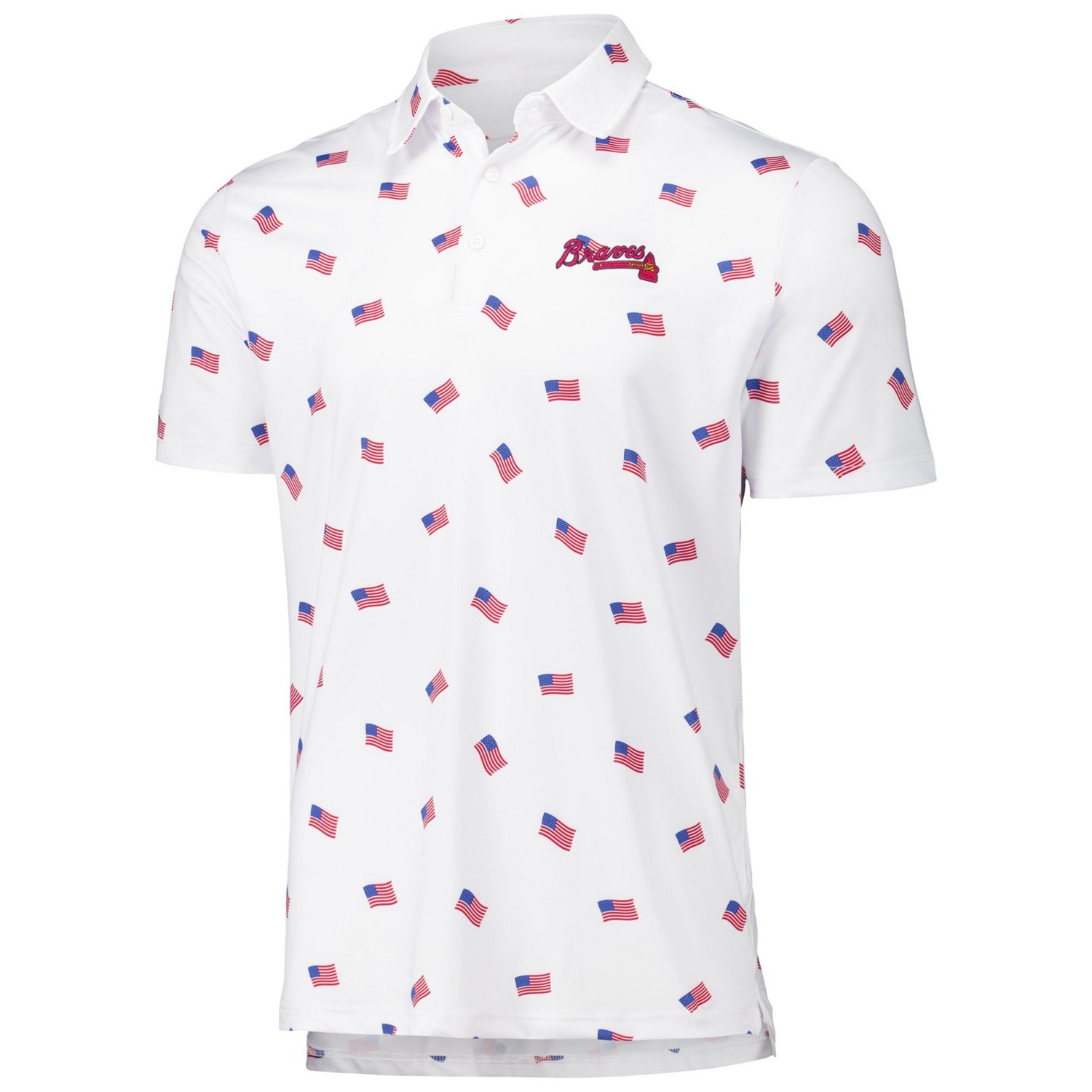 Antigua Atlanta Braves Americana Polo - view number 2