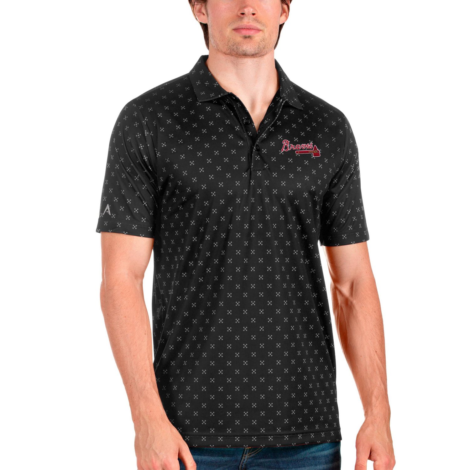 Antigua Atlanta Braves Spark Polo