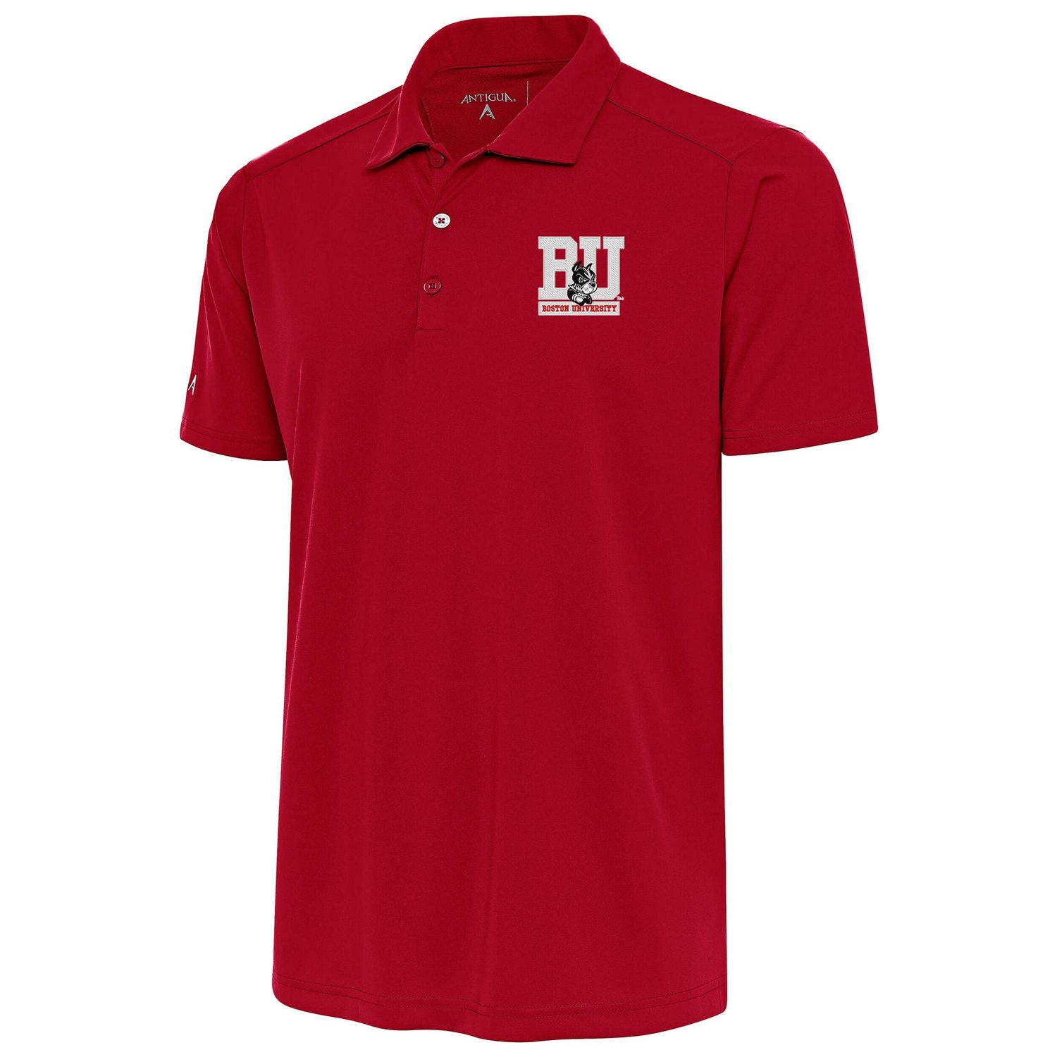 Antigua Boston University Big  Tall Tribute Polo
