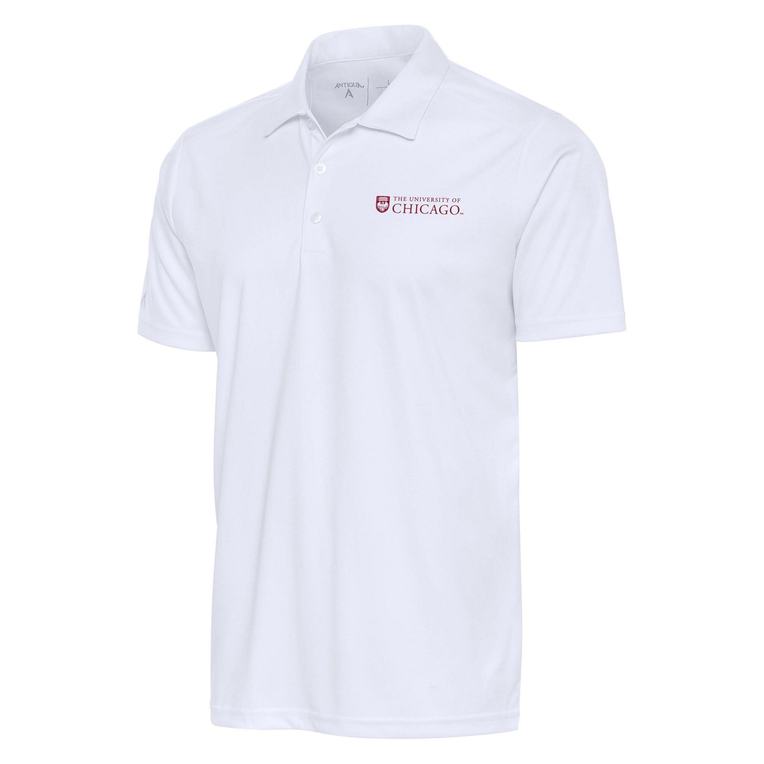 Antigua Charcoal UChicago Maroons Tribute Polo