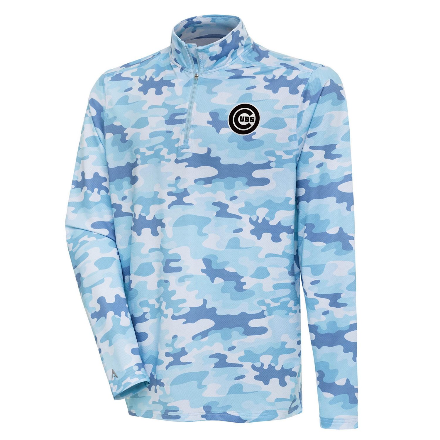 Antigua Chicago Cubs Discord Quarter-Zip Sweatshirt