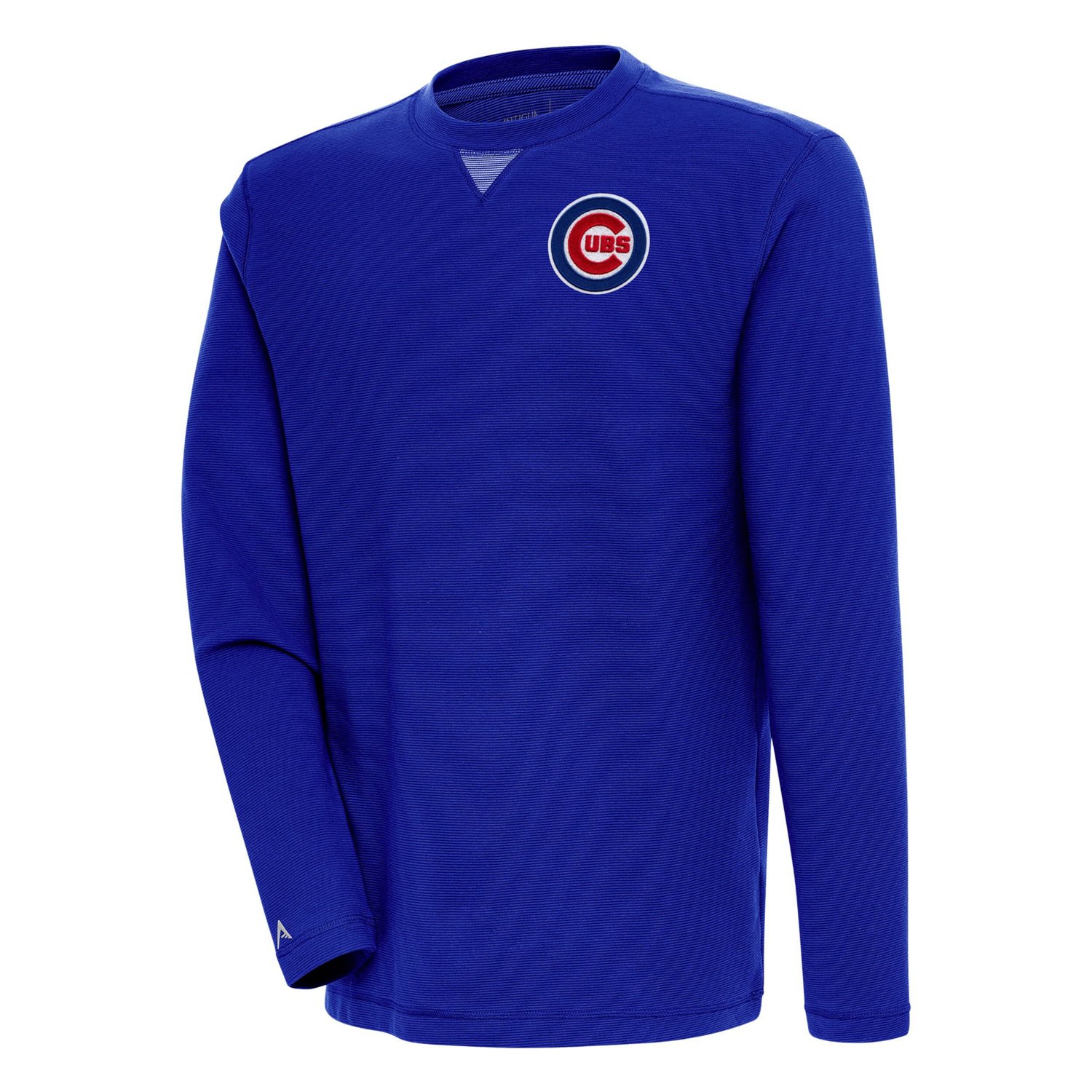 Antigua Chicago Cubs Flier Bunker Pullover Sweatshirt                                                                            - view number 1