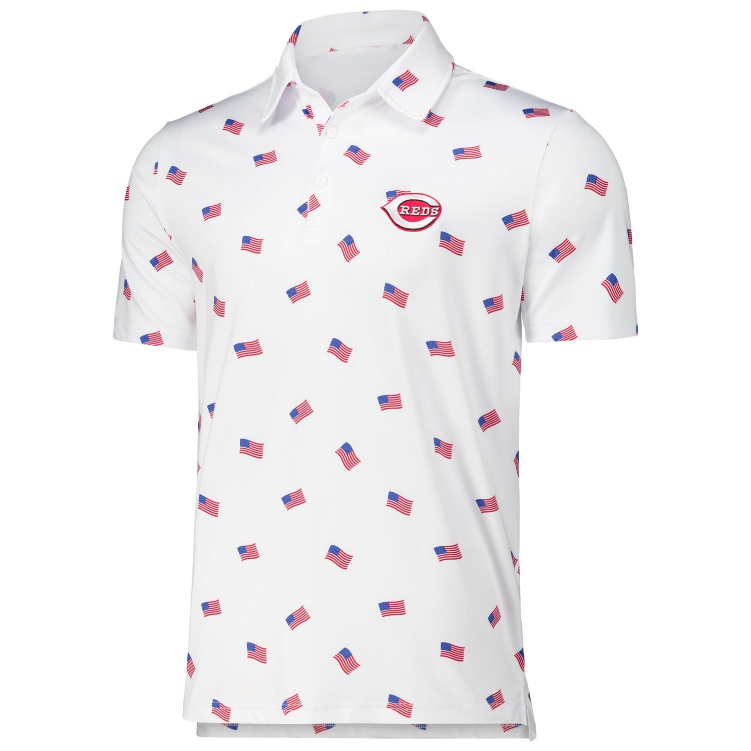Antigua Cincinnati Reds Americana Polo