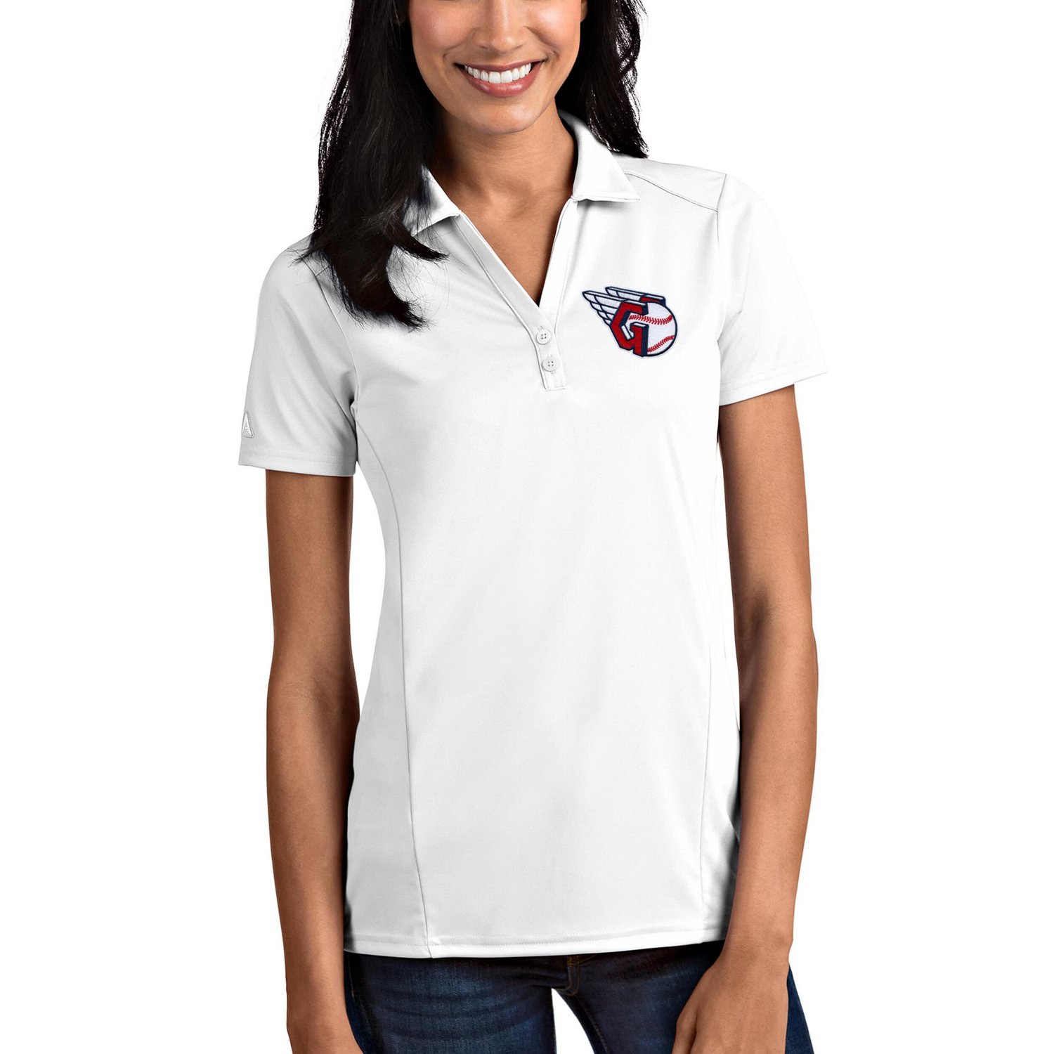 Antigua Cleveland Guardians Tribute Polo