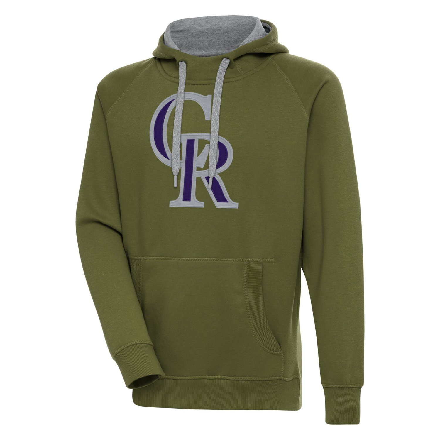 Antigua Colorado Rockies Victory Pullover Hoodie