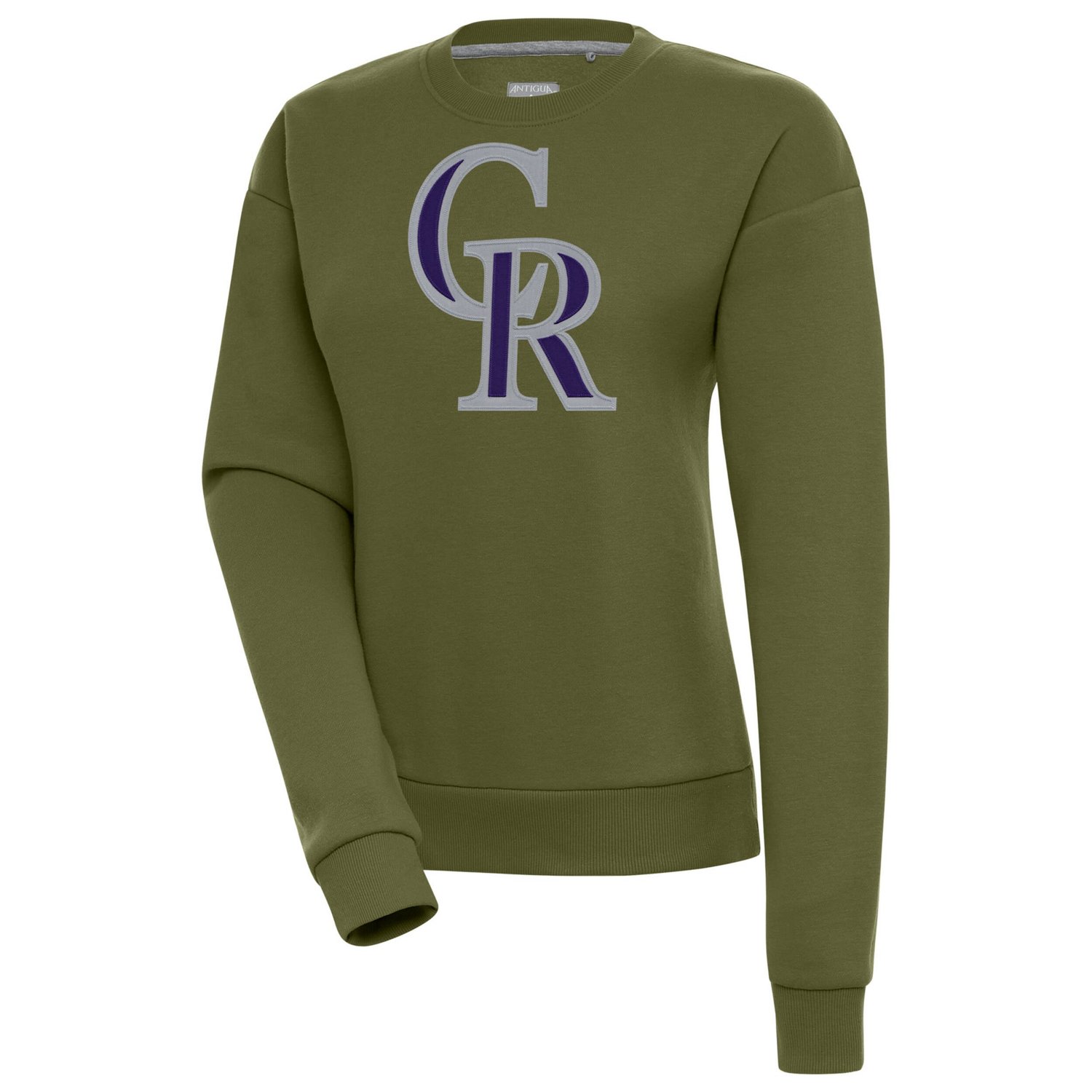 Antigua Colorado Rockies Victory Pullover Sweatshirt