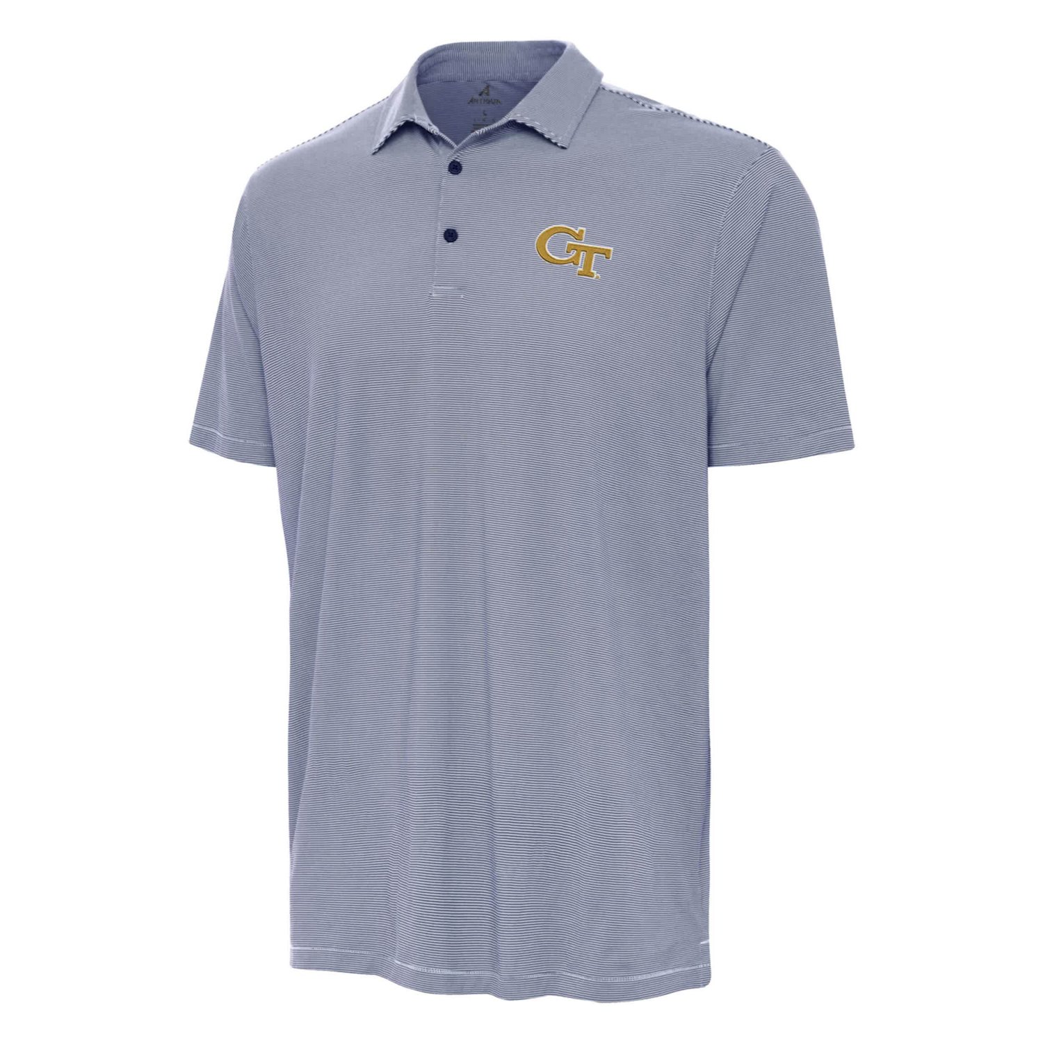 Antigua Georgia Tech Yellow Jackets Twine Polo - view number 2