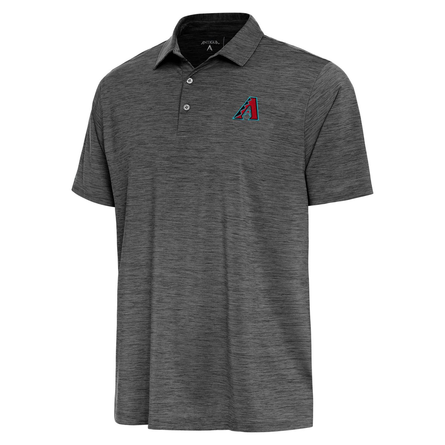 Antigua Heather Arizona Diamondbacks Layout Polo