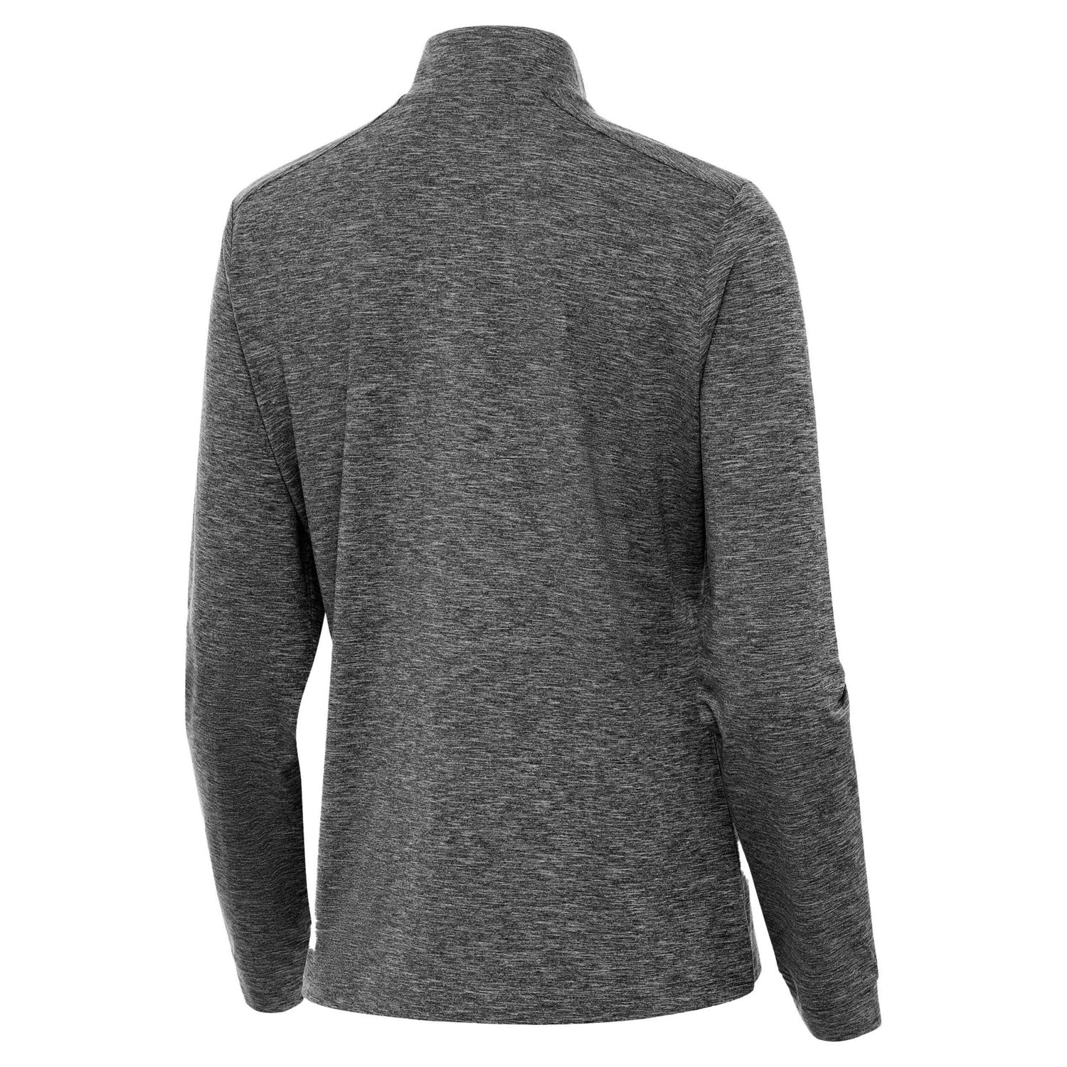 Antigua Heather Georgia Bulldogs Mentor Quarter-Zip Top - view number 3