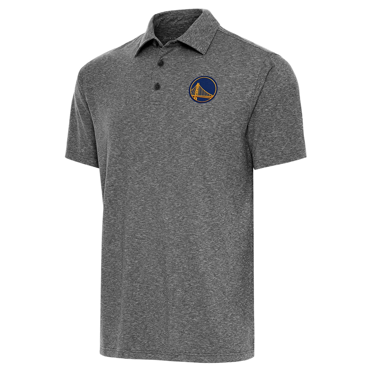 Antigua Heather Golden State Warriors Par Polo