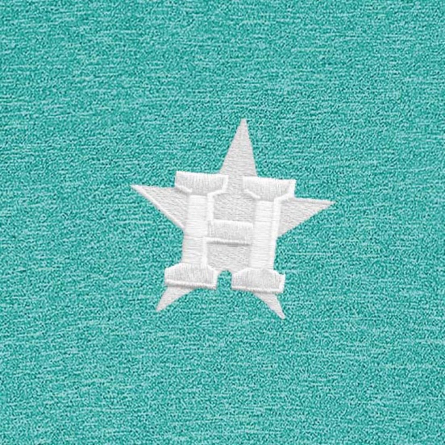 Antigua Heather Houston Astros Hunk Quarter-Zip Top