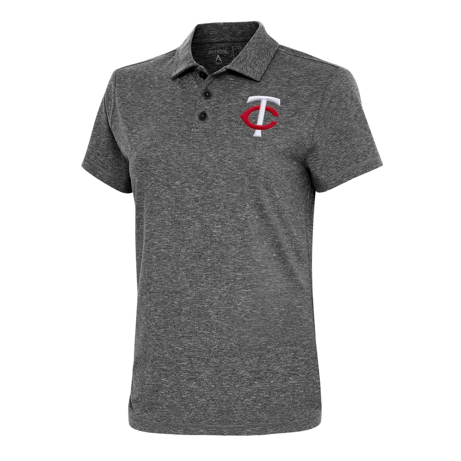 Antigua Heather Minnesota Twins Motivated Polo