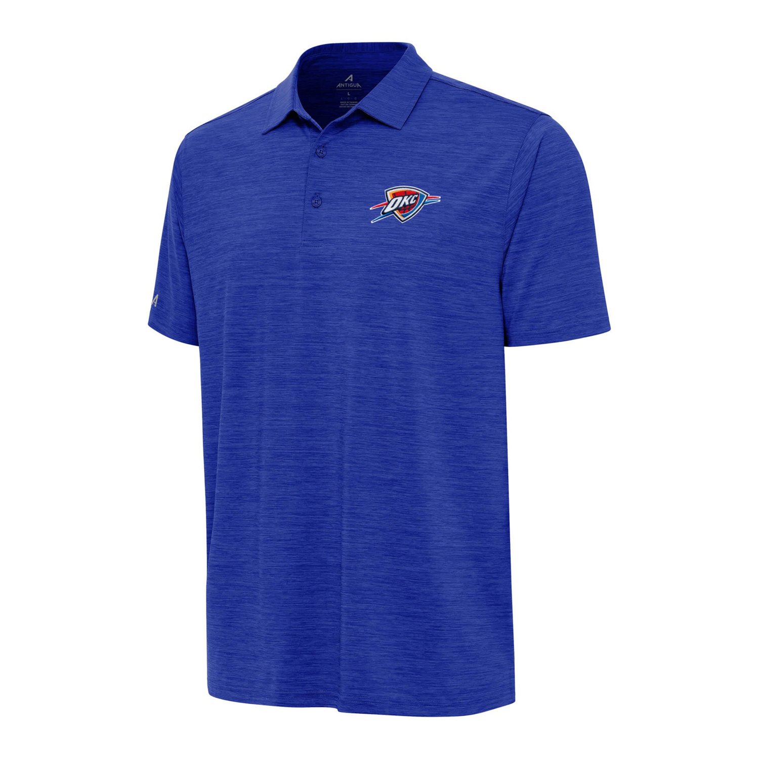 Antigua Heather Oklahoma City Thunder Layout Polo - view number 1
