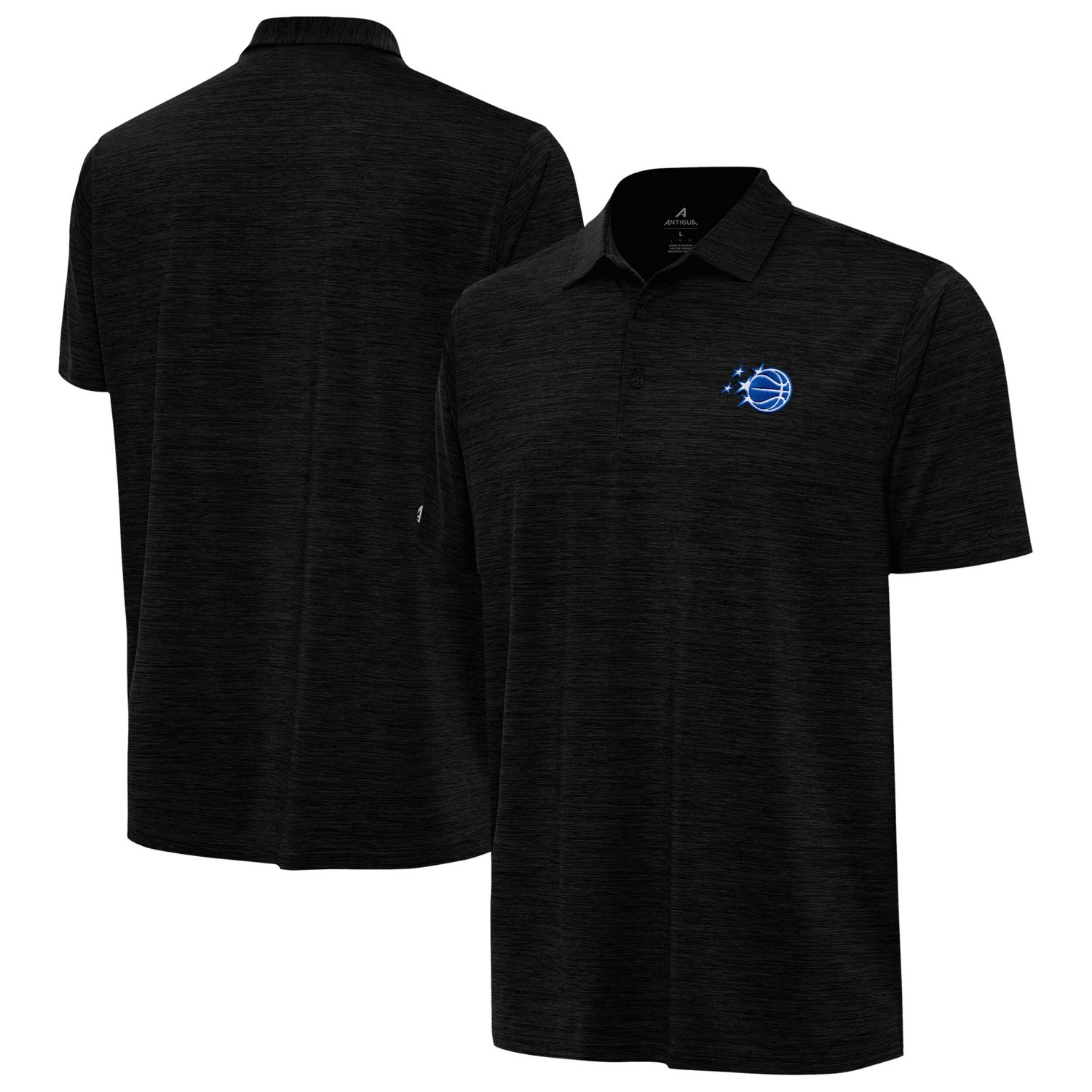 Antigua Heather Orlando Magic New Logo Layout Polo