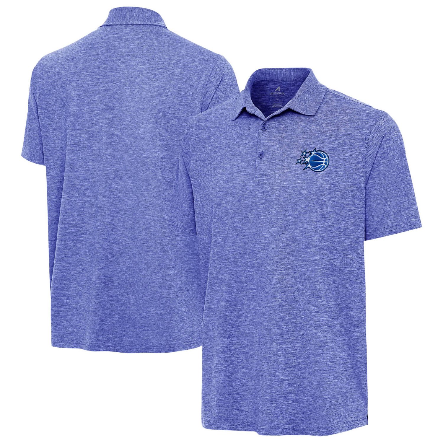 Antigua Heather Orlando Magic New Logo Par 3 Polo