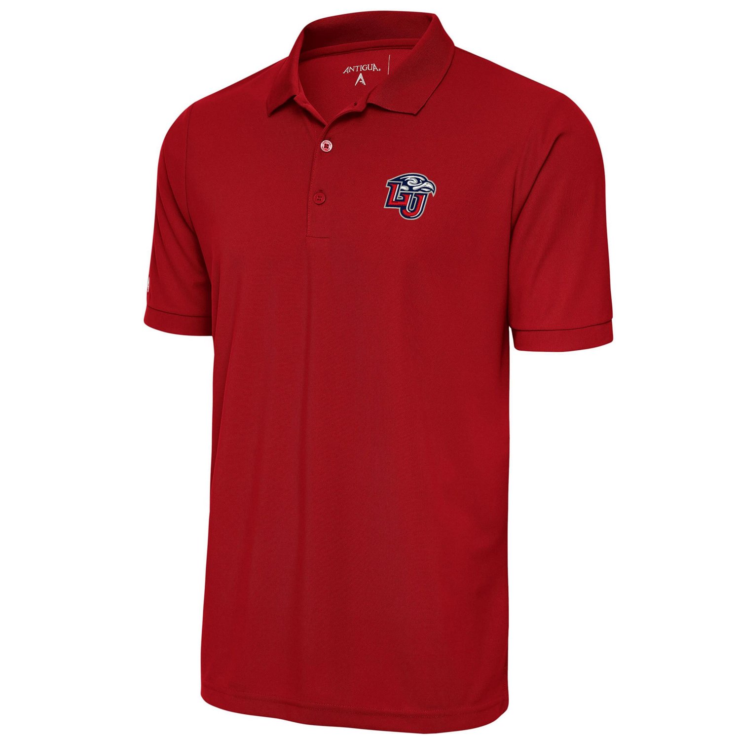 Antigua Liberty Flames Legacy Pique Polo