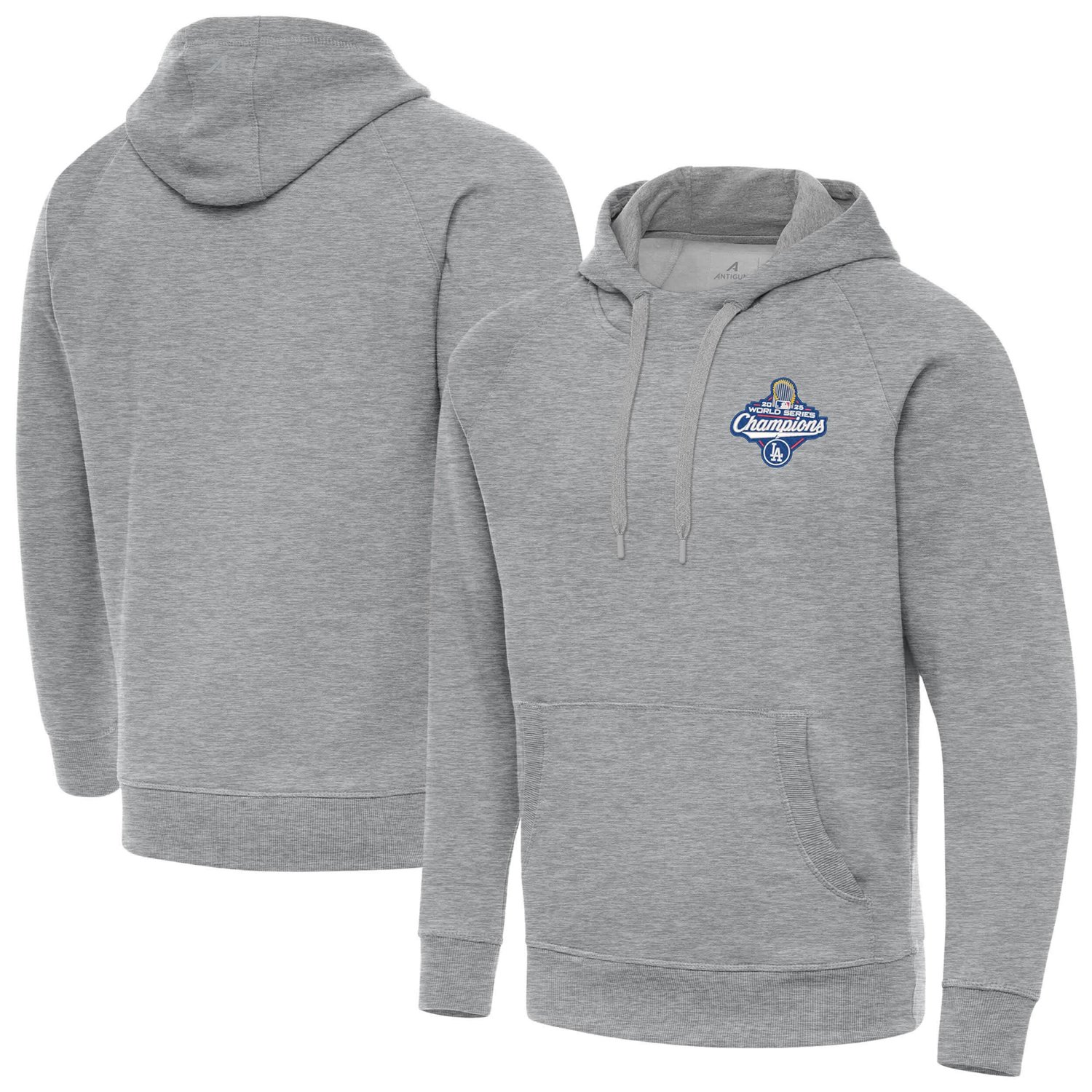 Antigua Los Angeles Dodgers Back-to-Back World Series Champions Victory Hoodie