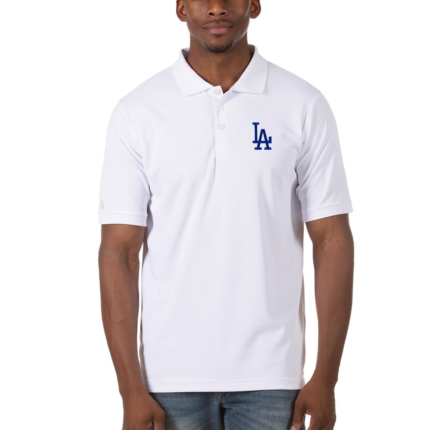 Antigua Los Angeles Dodgers Legacy Pique Polo
