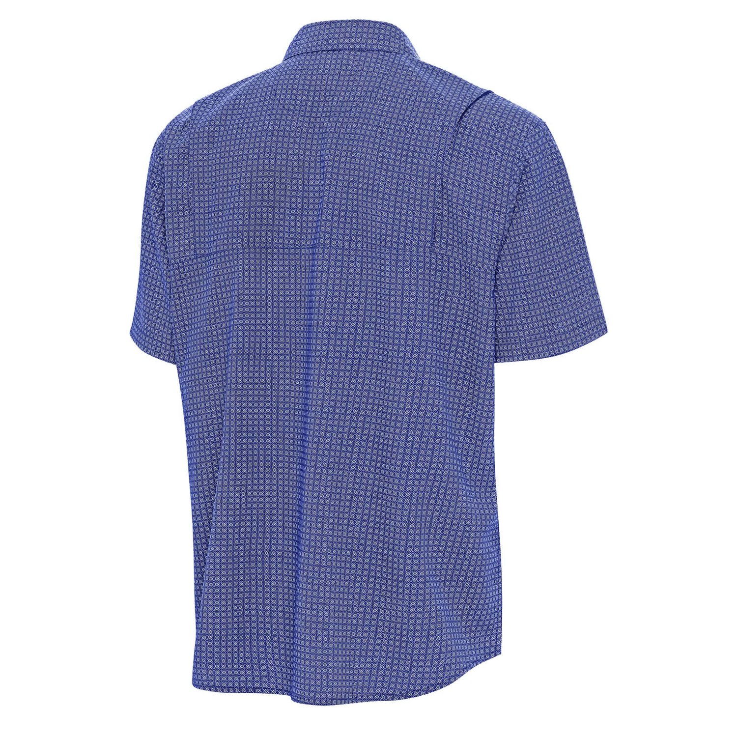 Antigua Los Angeles Dodgers Mosaic Button-Up Shirt