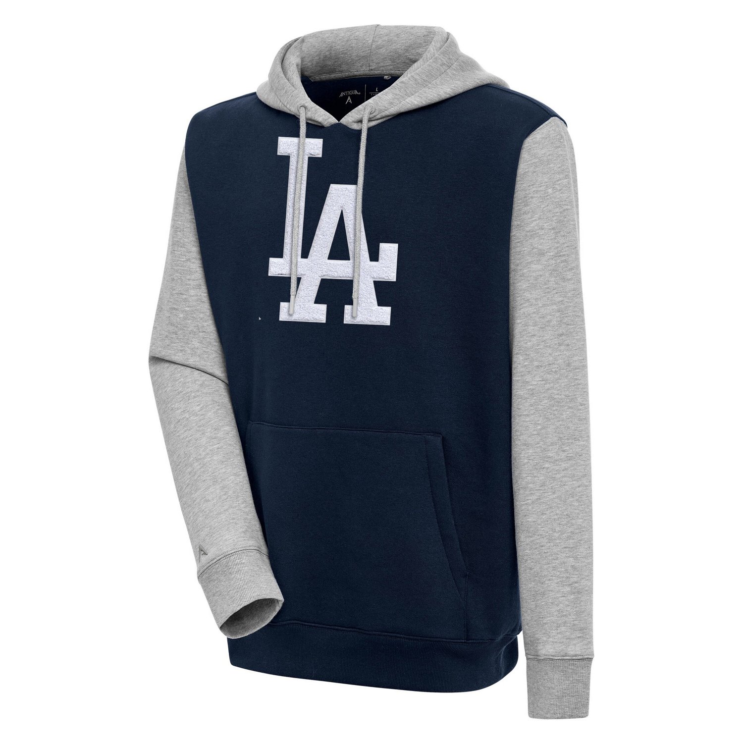 Antigua Los Angeles Dodgers Victory CB Chenille Pullover Hoodie