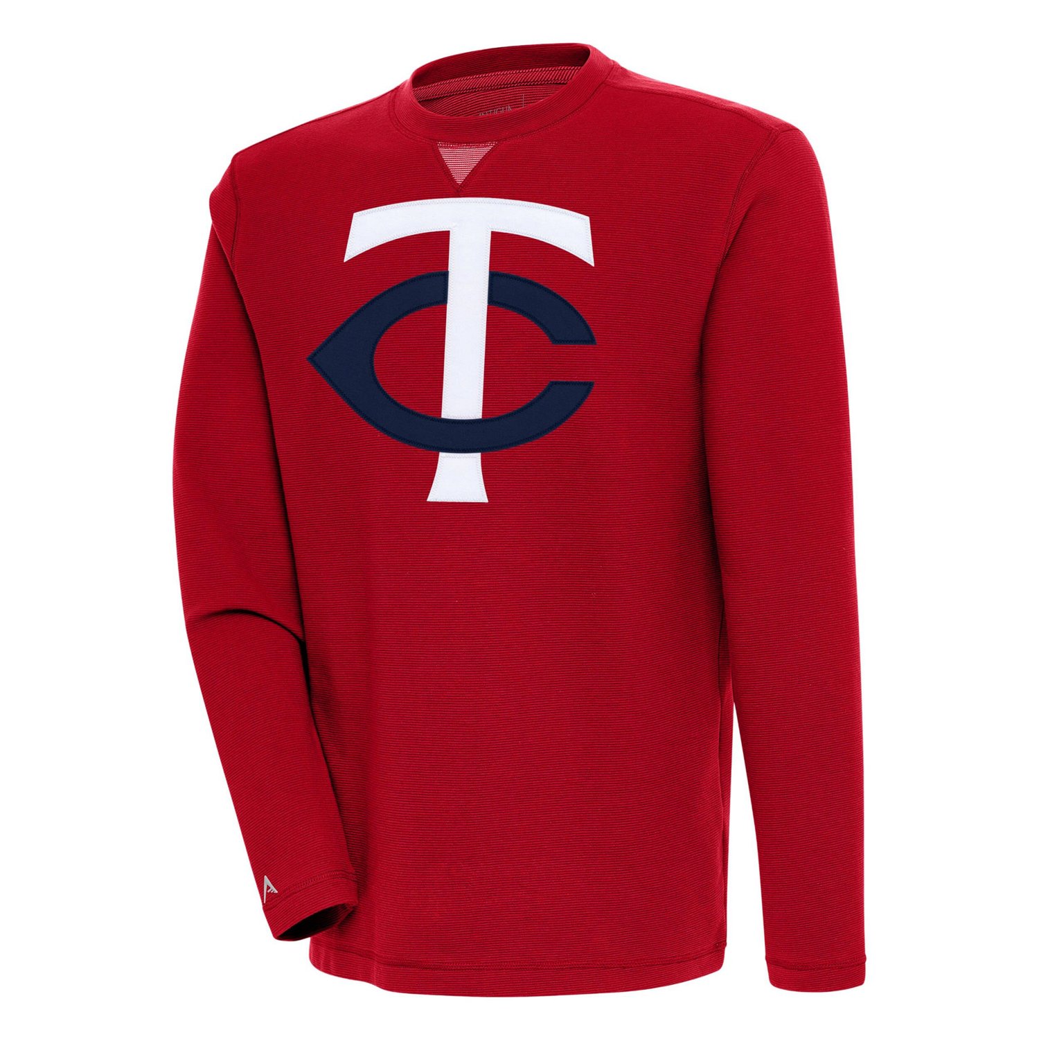 Antigua Minnesota Twins Flier Bunker Pullover Sweatshirt
