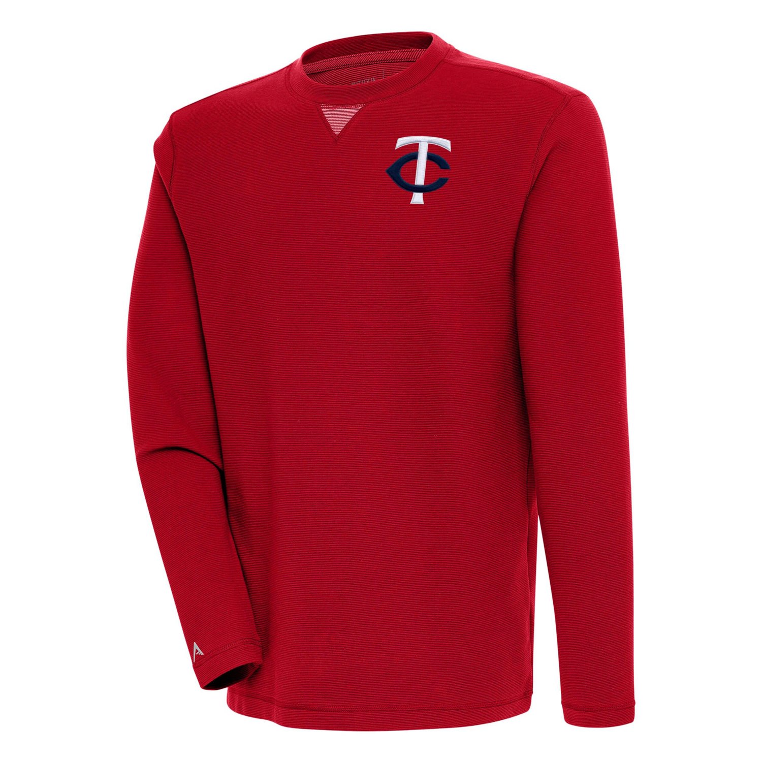 Antigua Minnesota Twins Flier Bunker Pullover Sweatshirt