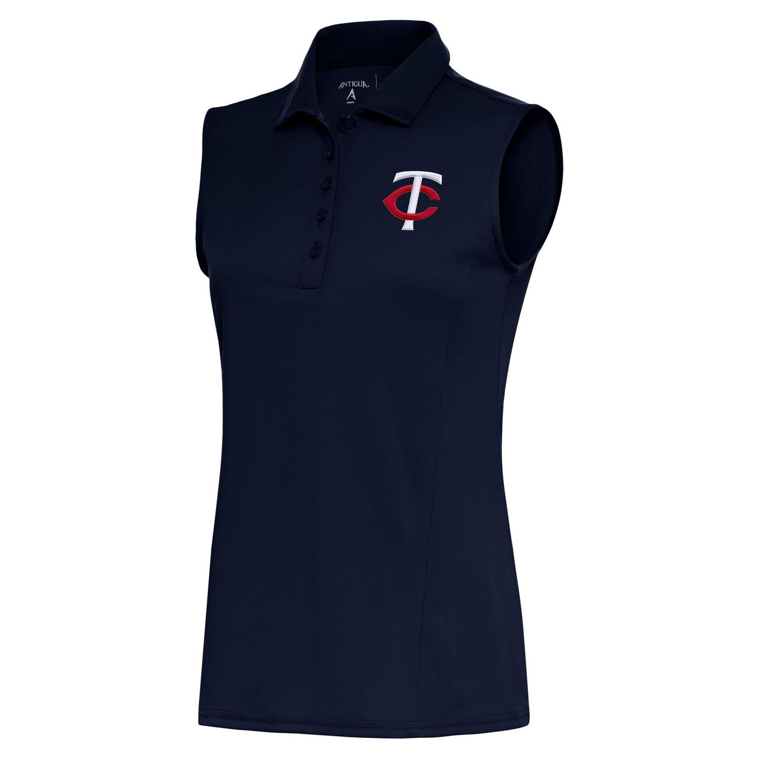 Antigua Minnesota Twins Sleeveless Tribute Polo