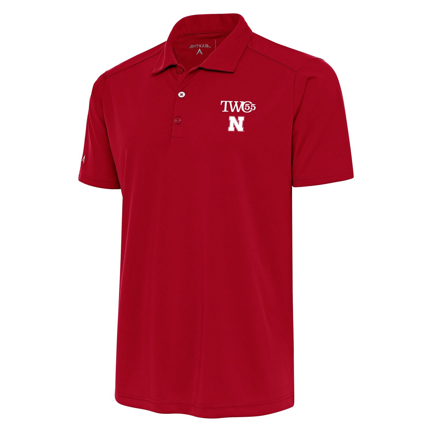 Antigua Nebraska Huskers TWO55 Tribute Polo Academy