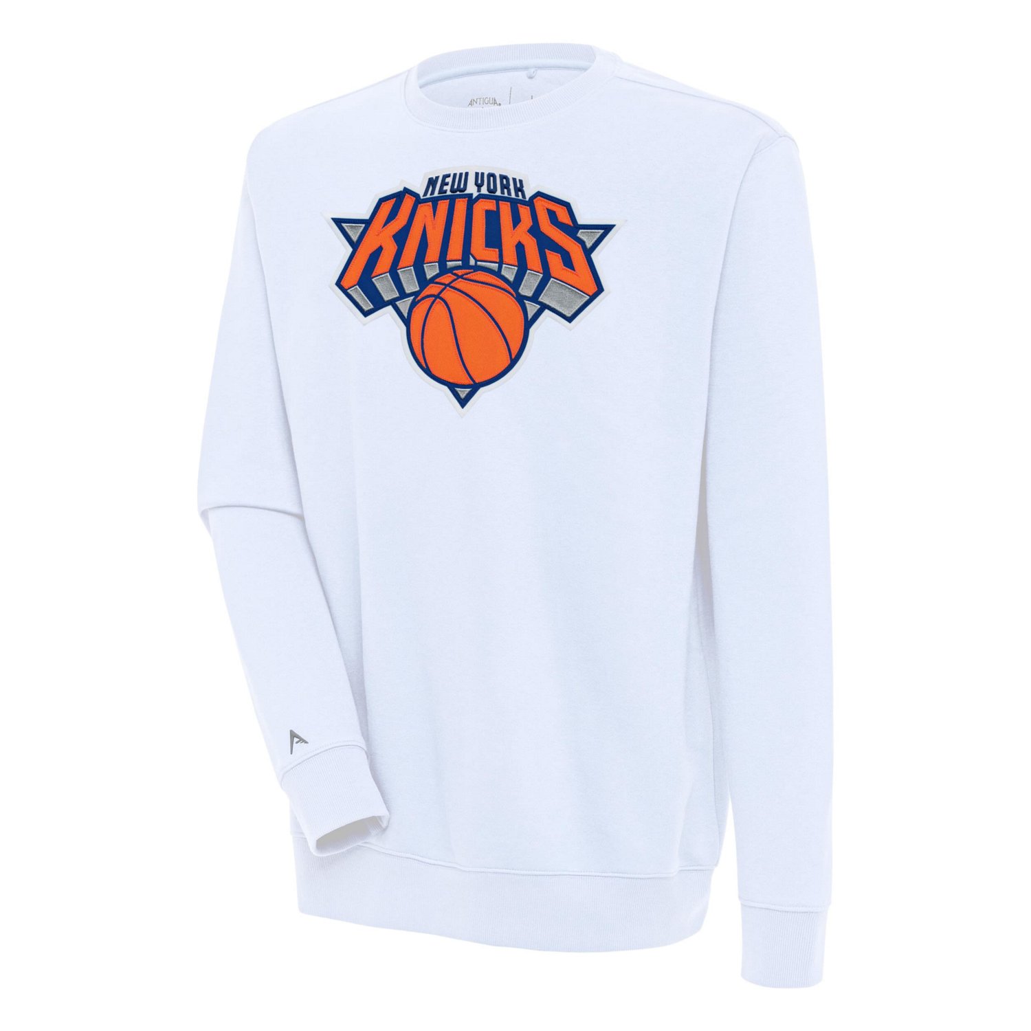 Antigua New York Knicks Victory Pullover Sweatshirt                                                                              - view number 1