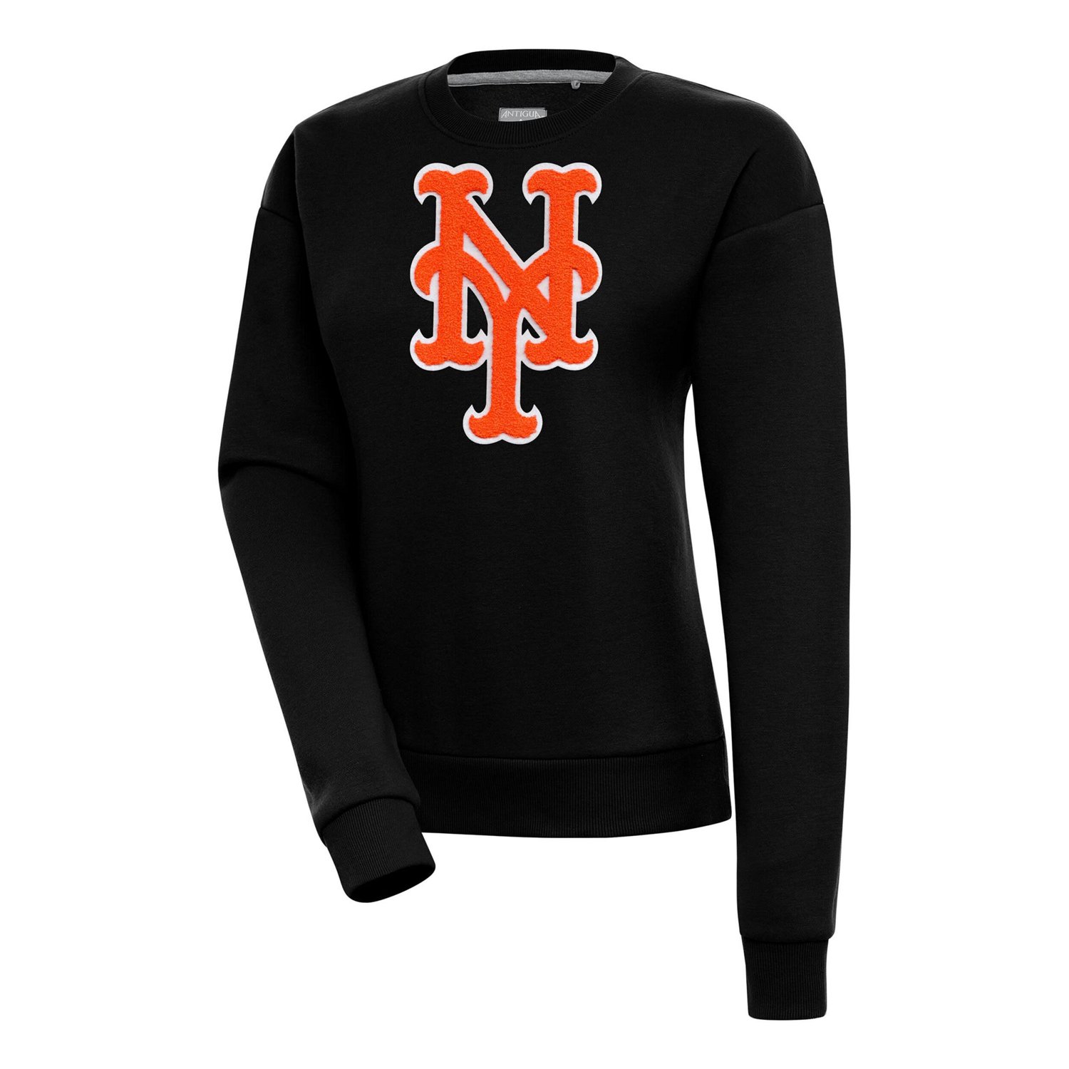 Antigua New York Mets Victory Chenille Pullover Sweatshirt                                                                       - view number 1