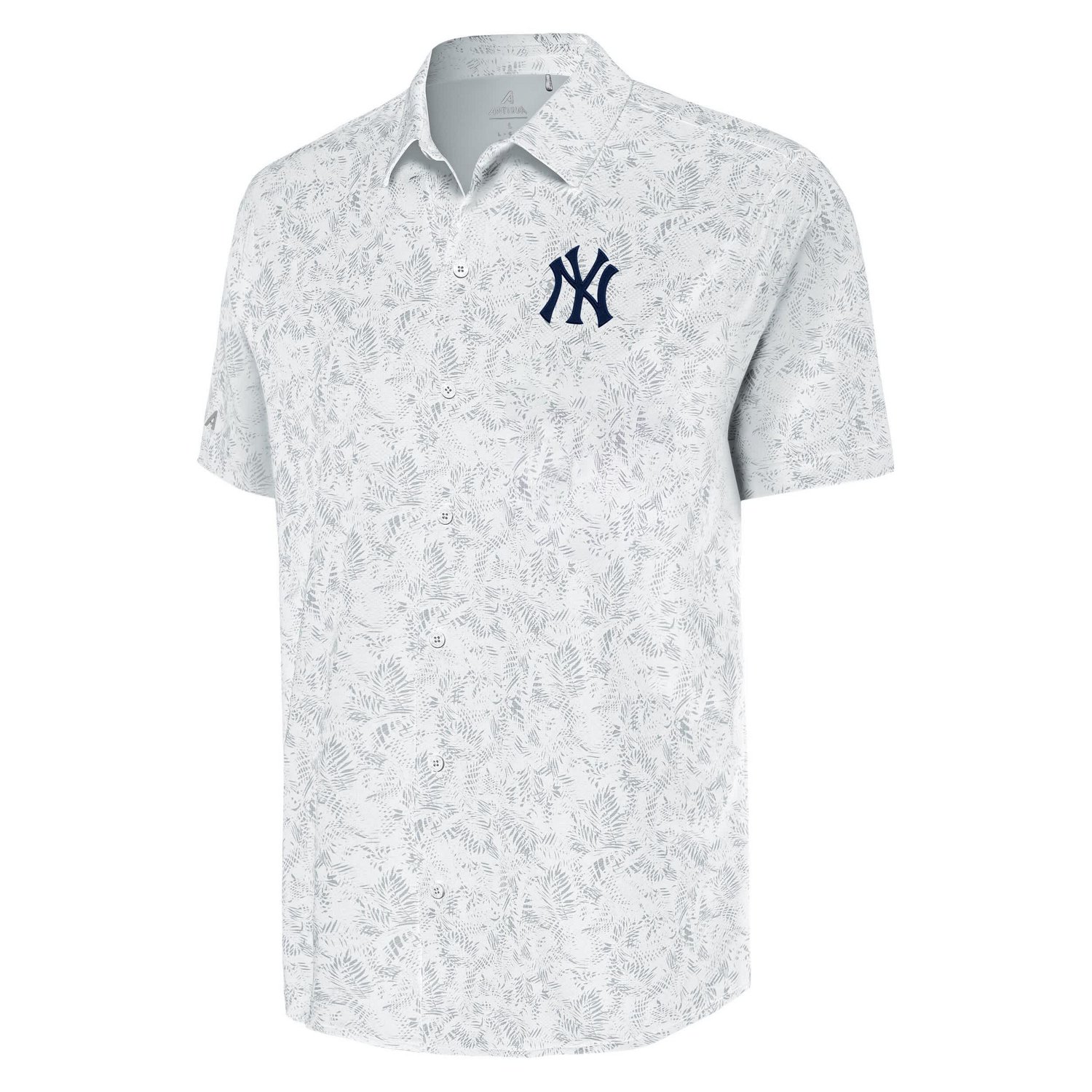 Antigua New York Yankees Lush Button-Up Shirt
