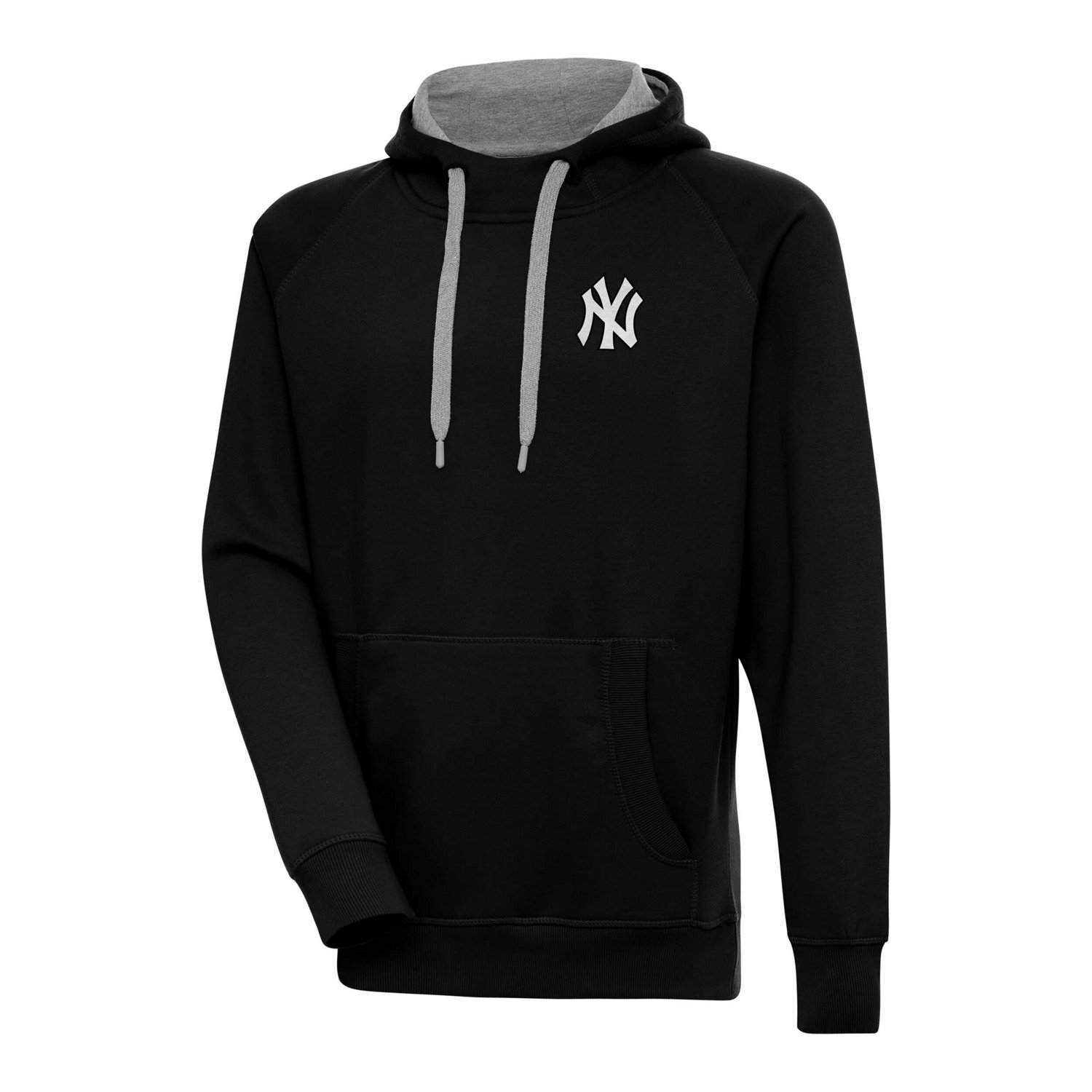 Antigua New York Yankees Metallic Victory Pullover Hoodie - view number 1