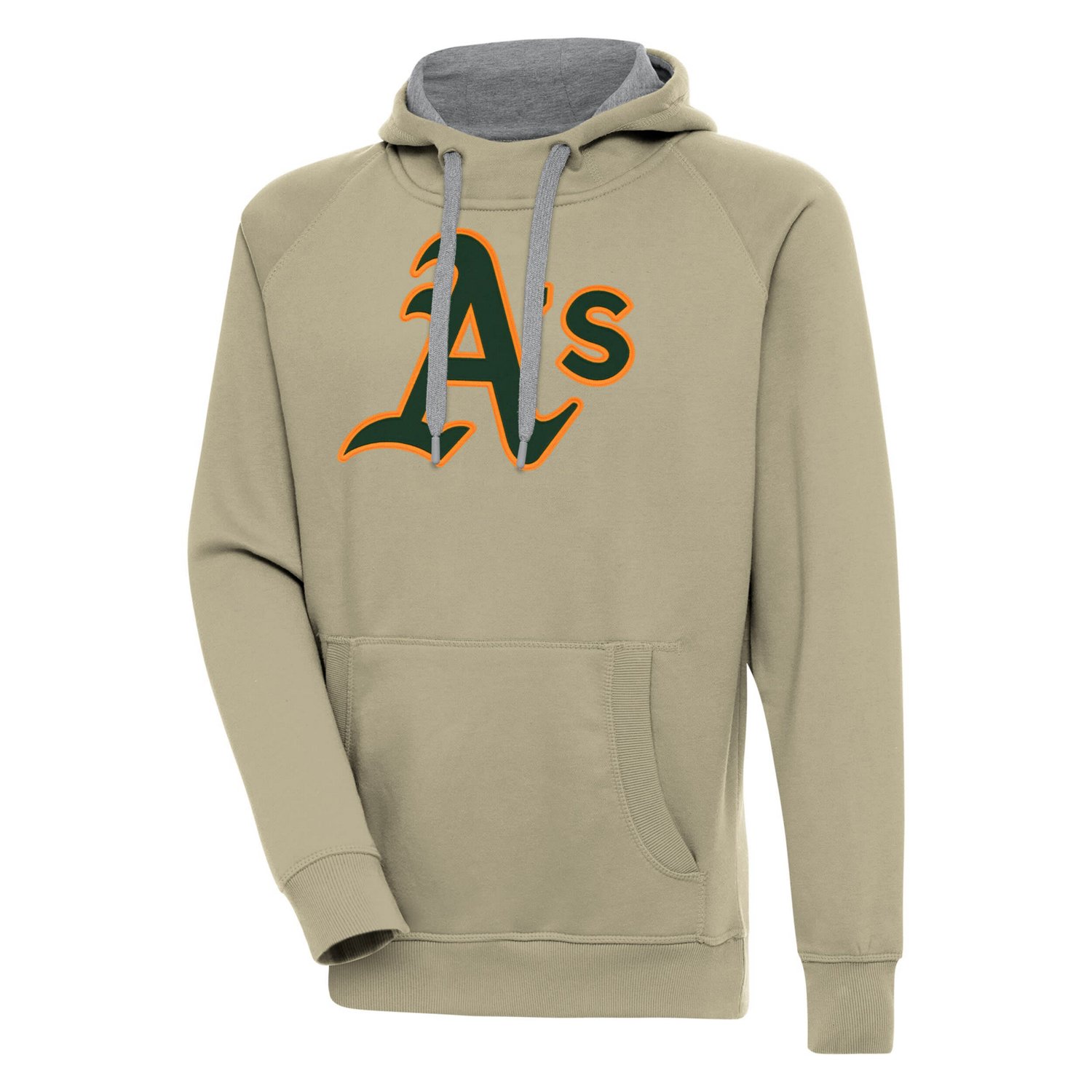 Antigua Oakland Athletics Victory Pullover Hoodie Academy