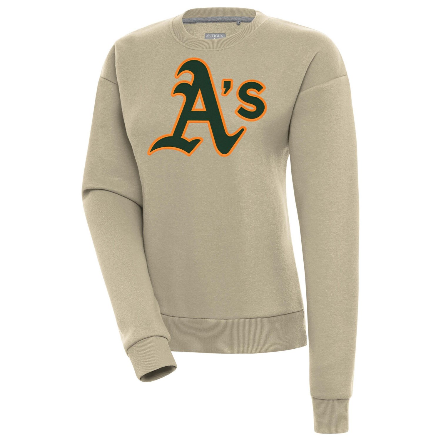 Antigua Oakland Athletics Victory Pullover Sweatshirt