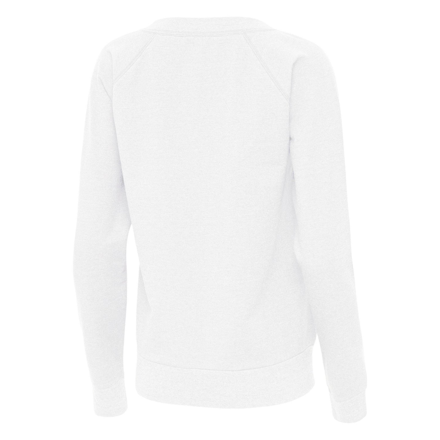 Antigua Oklahoma Sooners Varsity V-Neck Tri-Blend Pullover Sweatshirt - view number 3
