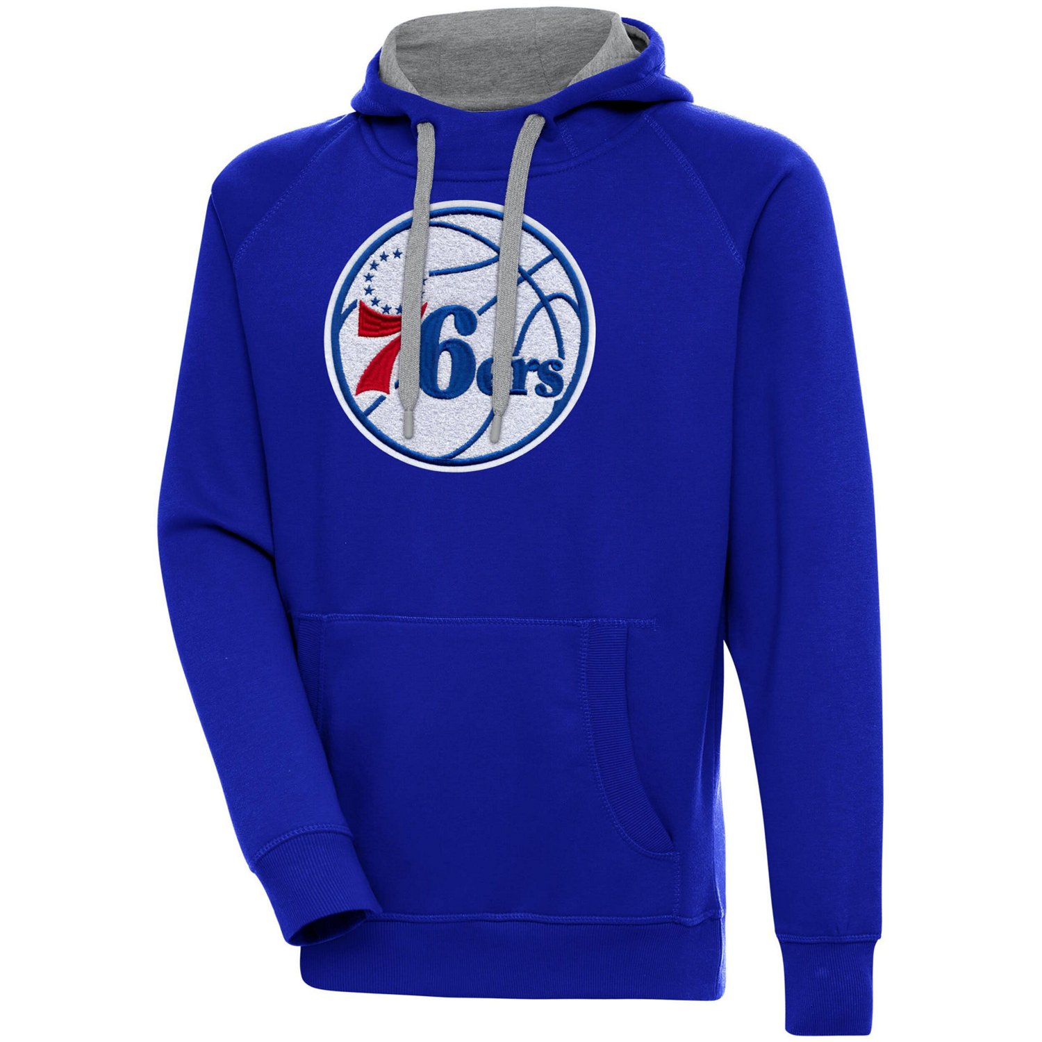 Antigua Philadelphia 76ers Victory Pullover Hoodie
