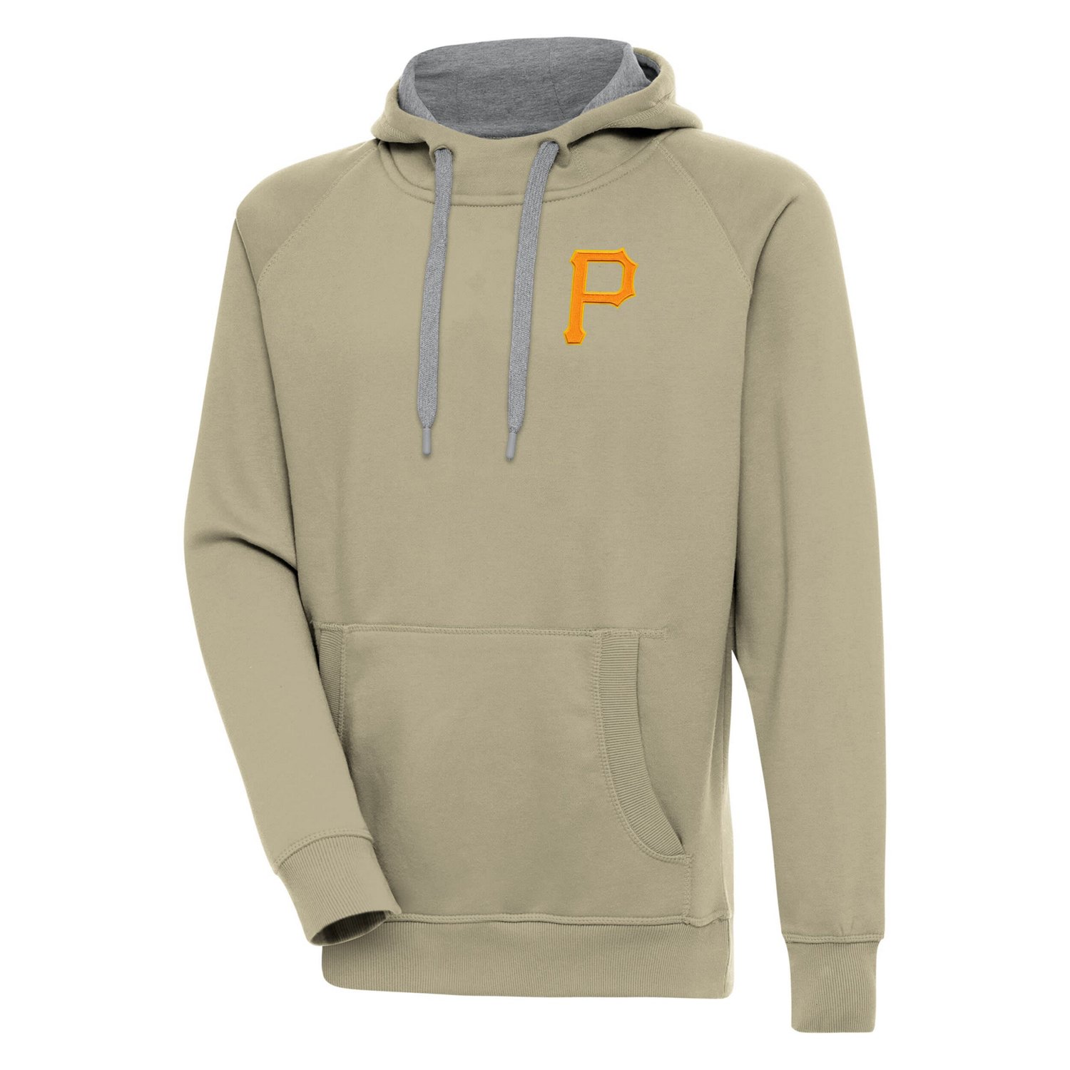 Antigua Pittsburgh Pirates Victory Pullover Hoodie                                                                               - view number 1