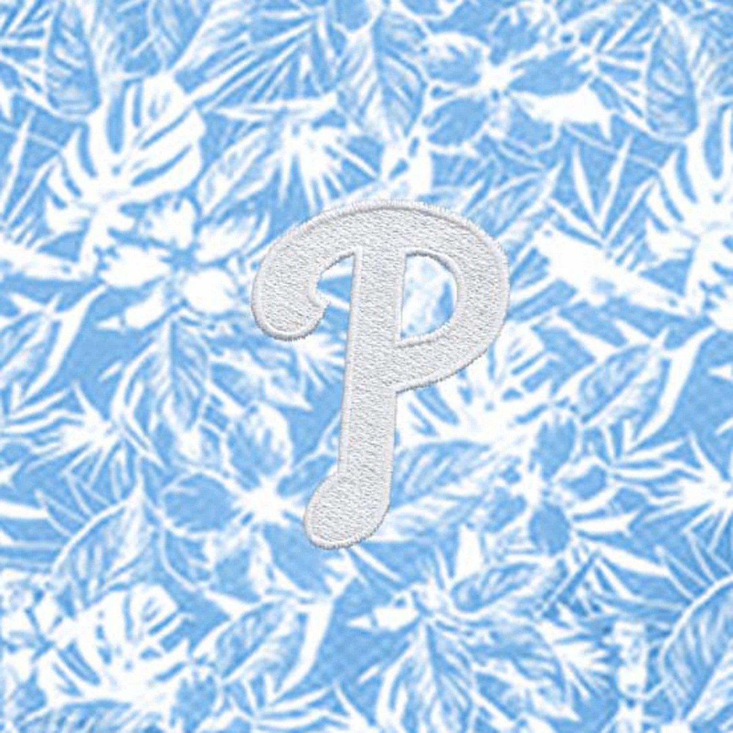 Antigua Powder Philadelphia Phillies Resort Button-Up Shirt - view number 4