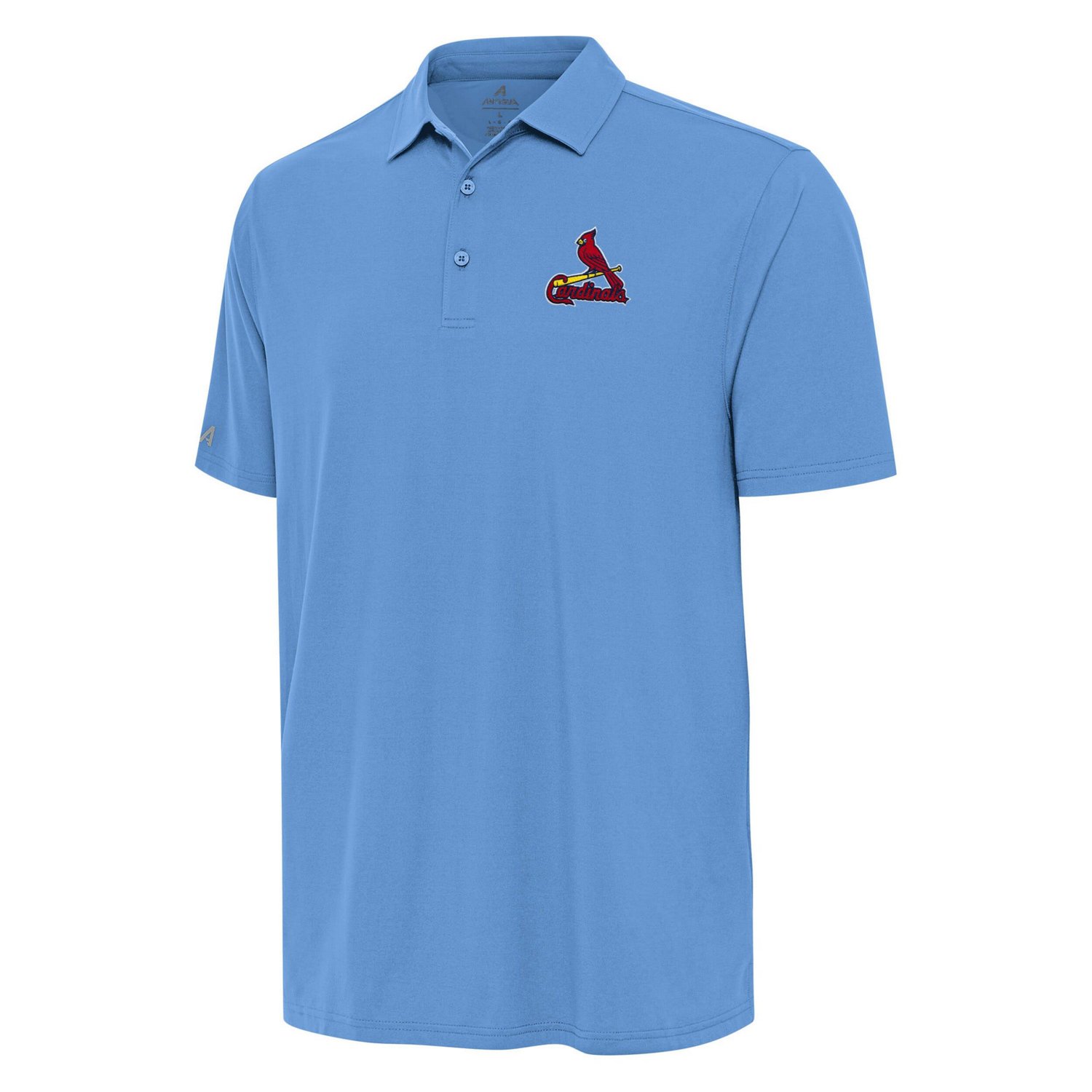 Antigua Powder St Louis Cardinals Era Polo - view number 2