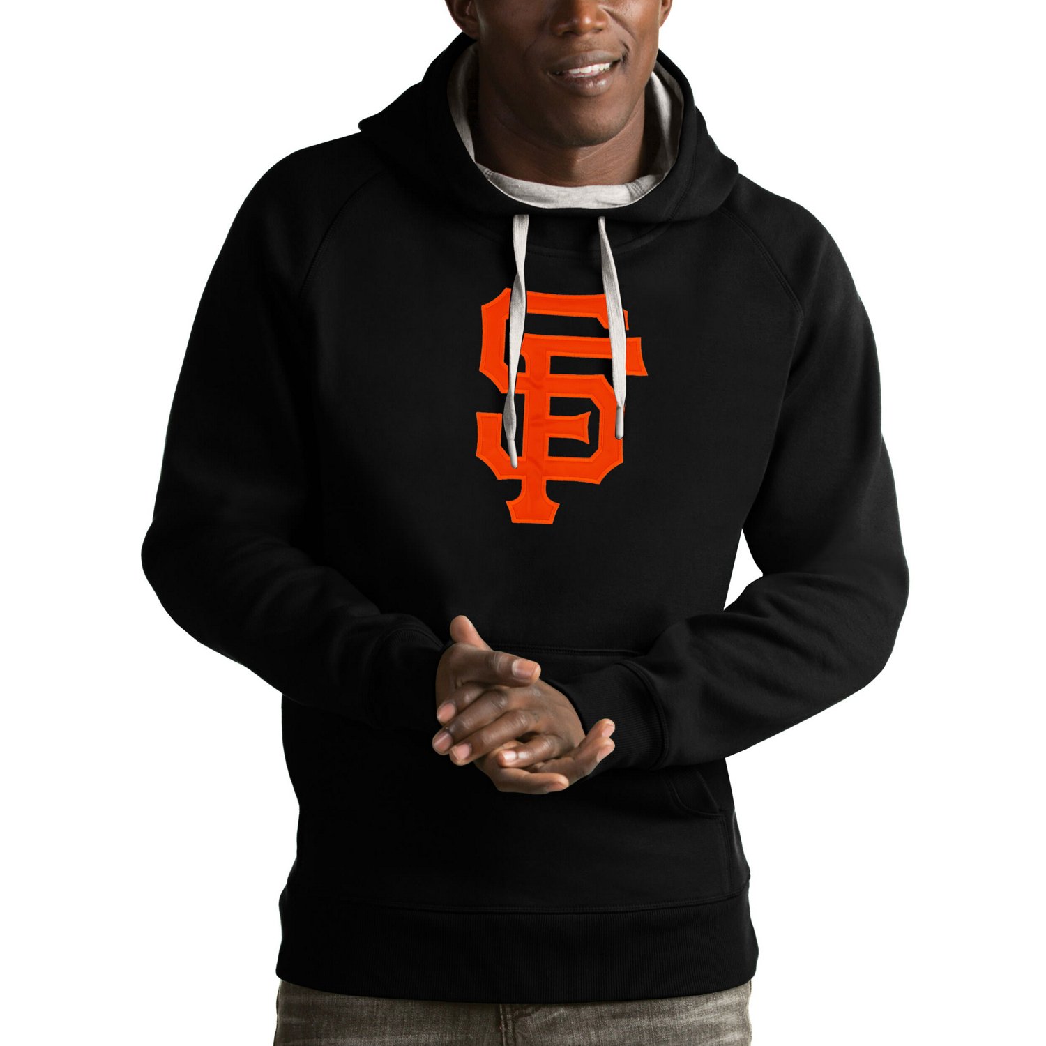 Antigua San Francisco Giants Victory Pullover Hoodie                                                                            