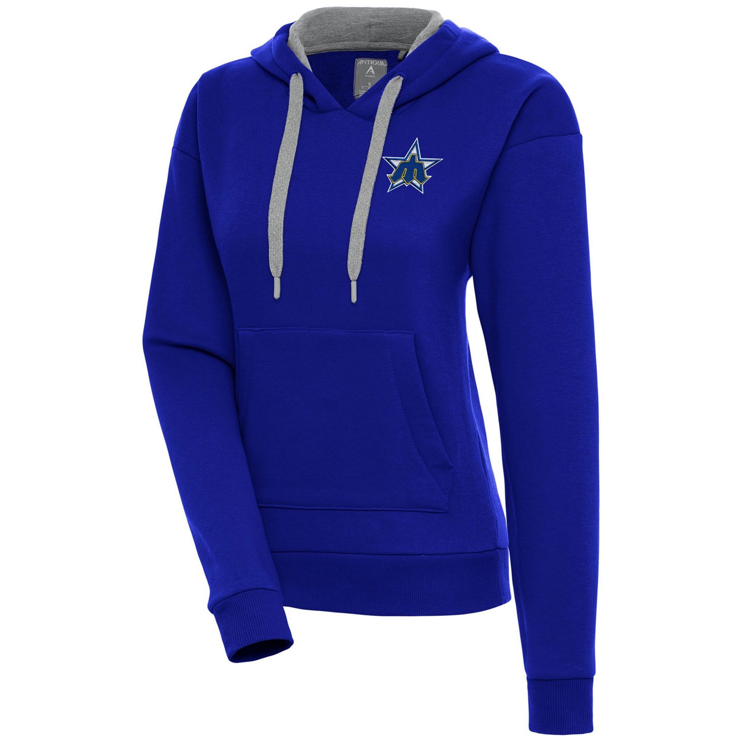 Antigua Seattle Mariners Cooperstown Victory Pullover Hoodie